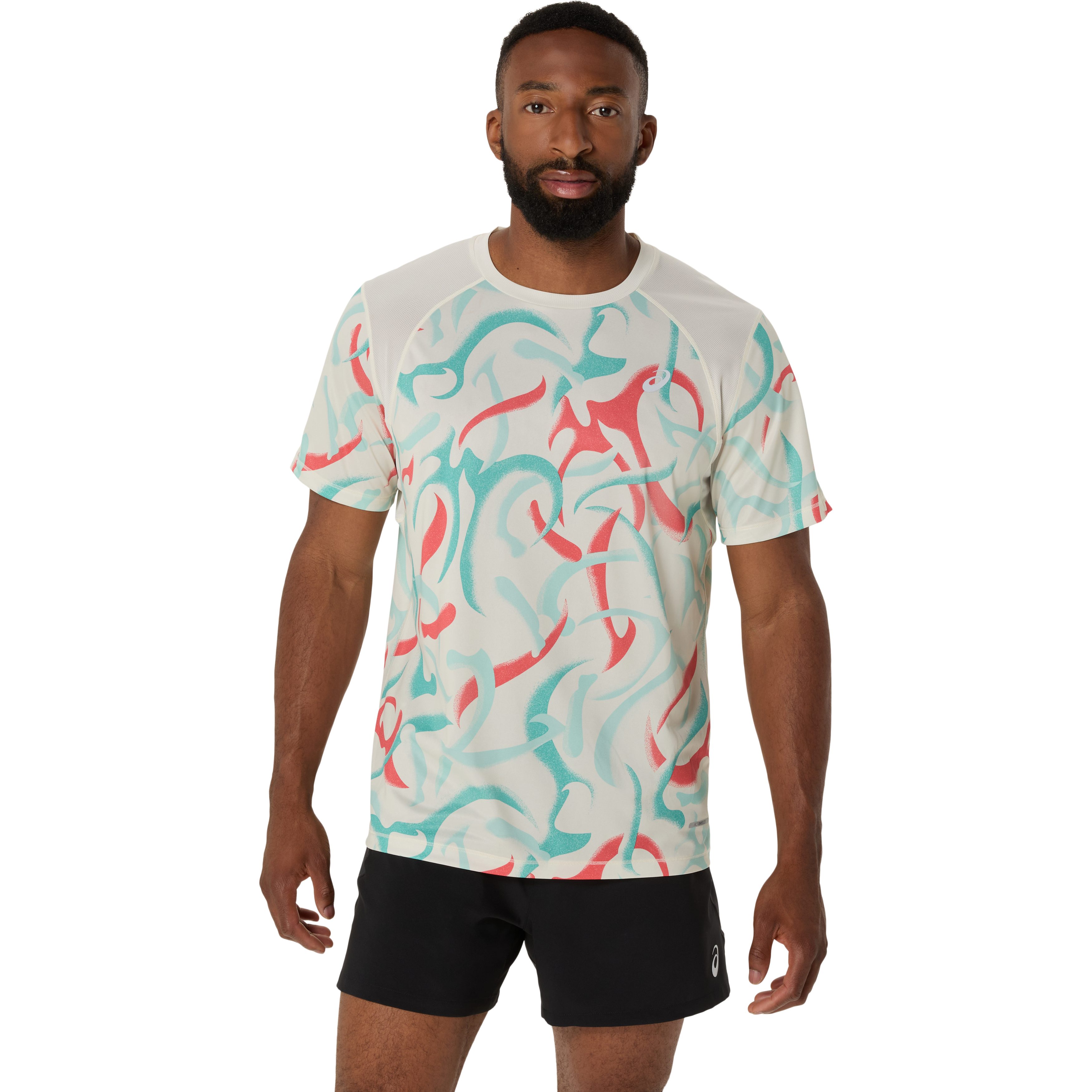 Asics Laufshirt ROAD ALL OVER PRINT SS TOP