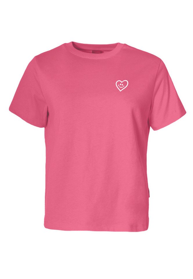 Kleinigkeit T-Shirt Kleinigkeit Görls Easyfit Shört Happy Heart (1-tlg)