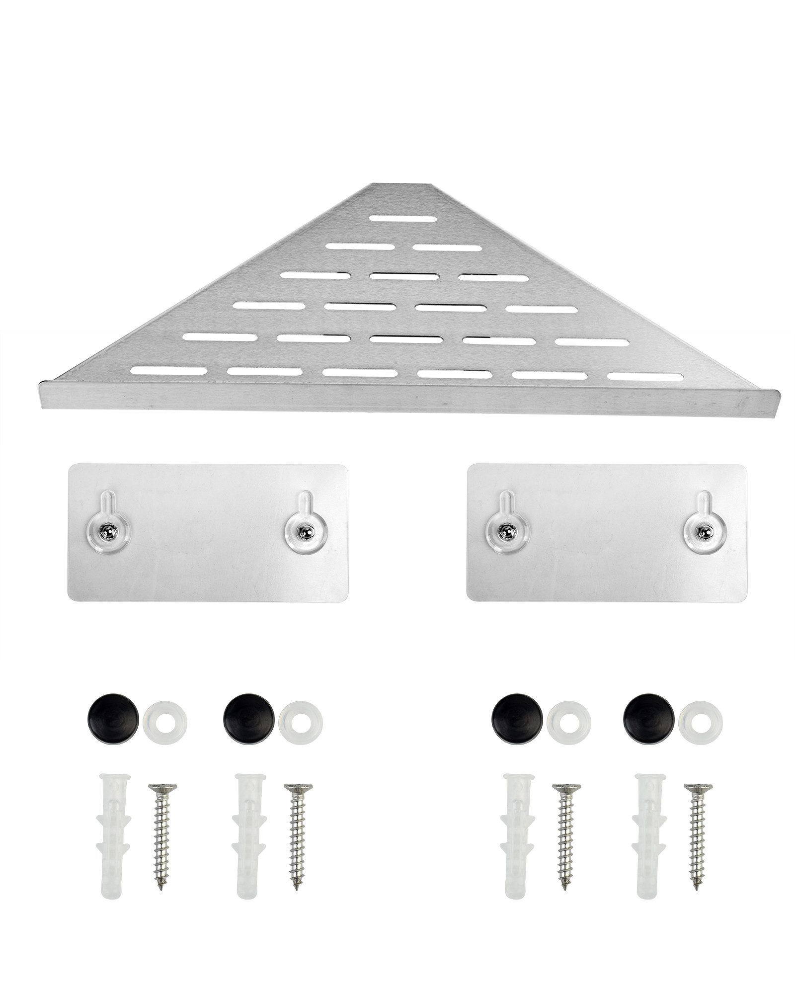 euroharry Duschablage Eckablage Duschablage Edelstahl Duschkorb für Badezim günstig online kaufen