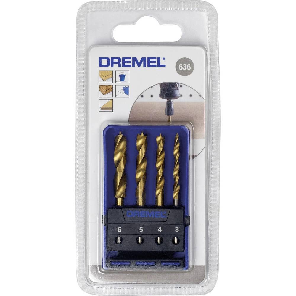 DREMEL Holzbohrer Holz-Bohrersatz (4 Stk 26150636JA