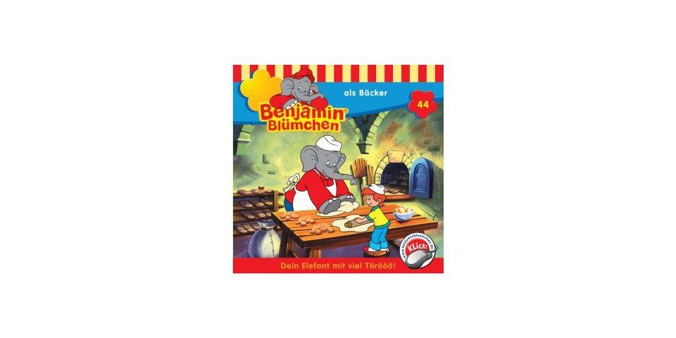 Hörspiel-CD Benjamin Blümchen 044 - als Bäcker