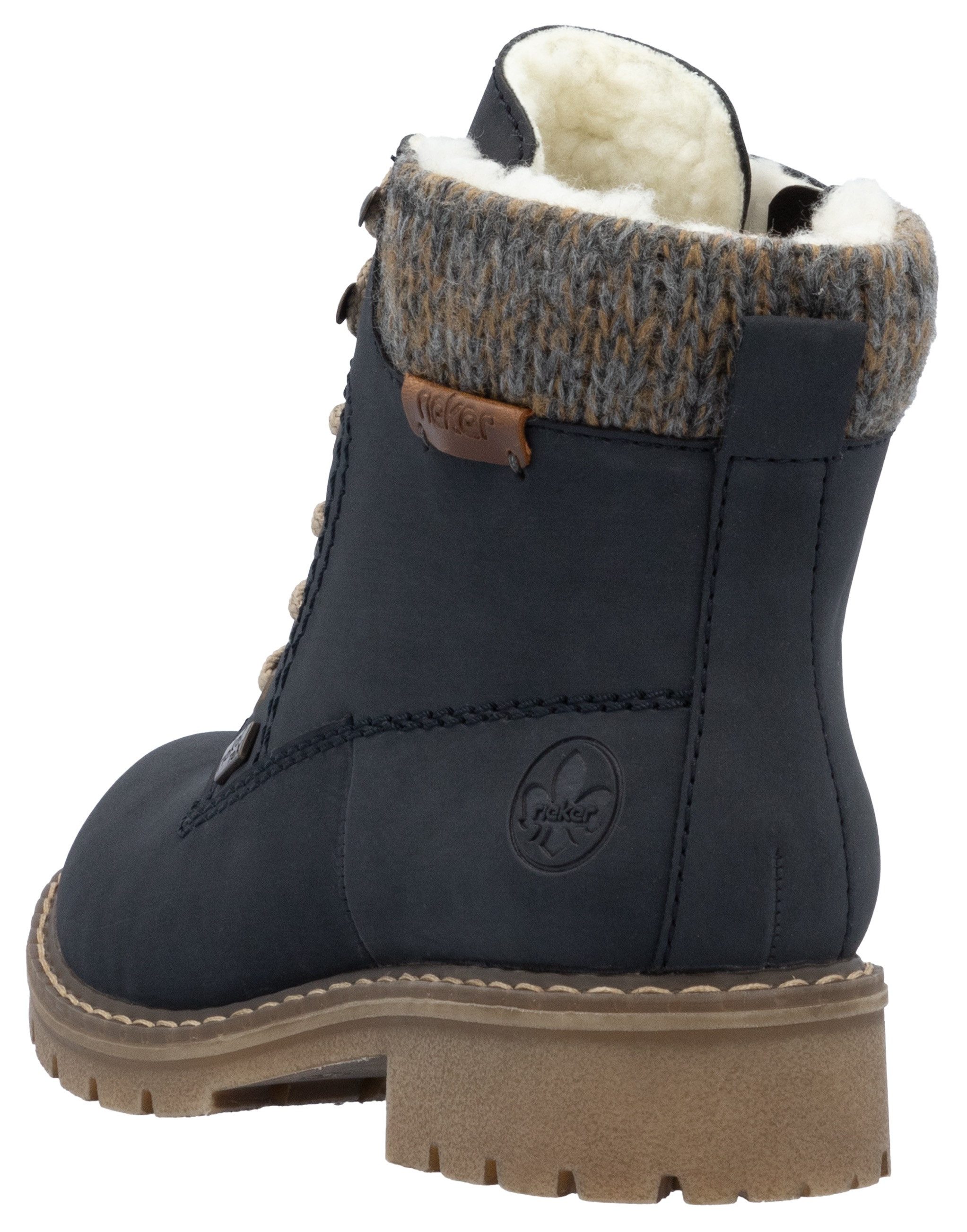 Rieker Winterstiefelette Schnürboots, Stiefelette mit wasserabweisender riekerTEX-Membran
