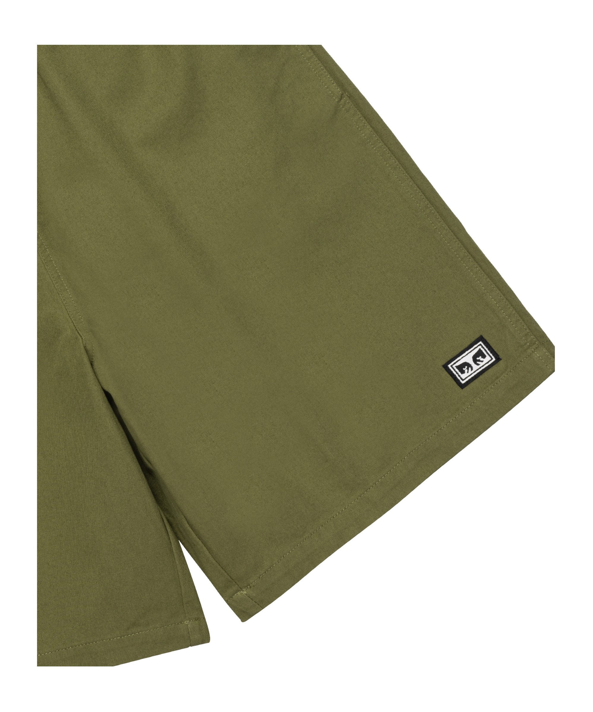 OBEY Jogginghose Obey Easy Relaxed Twill Short Shorts Herren