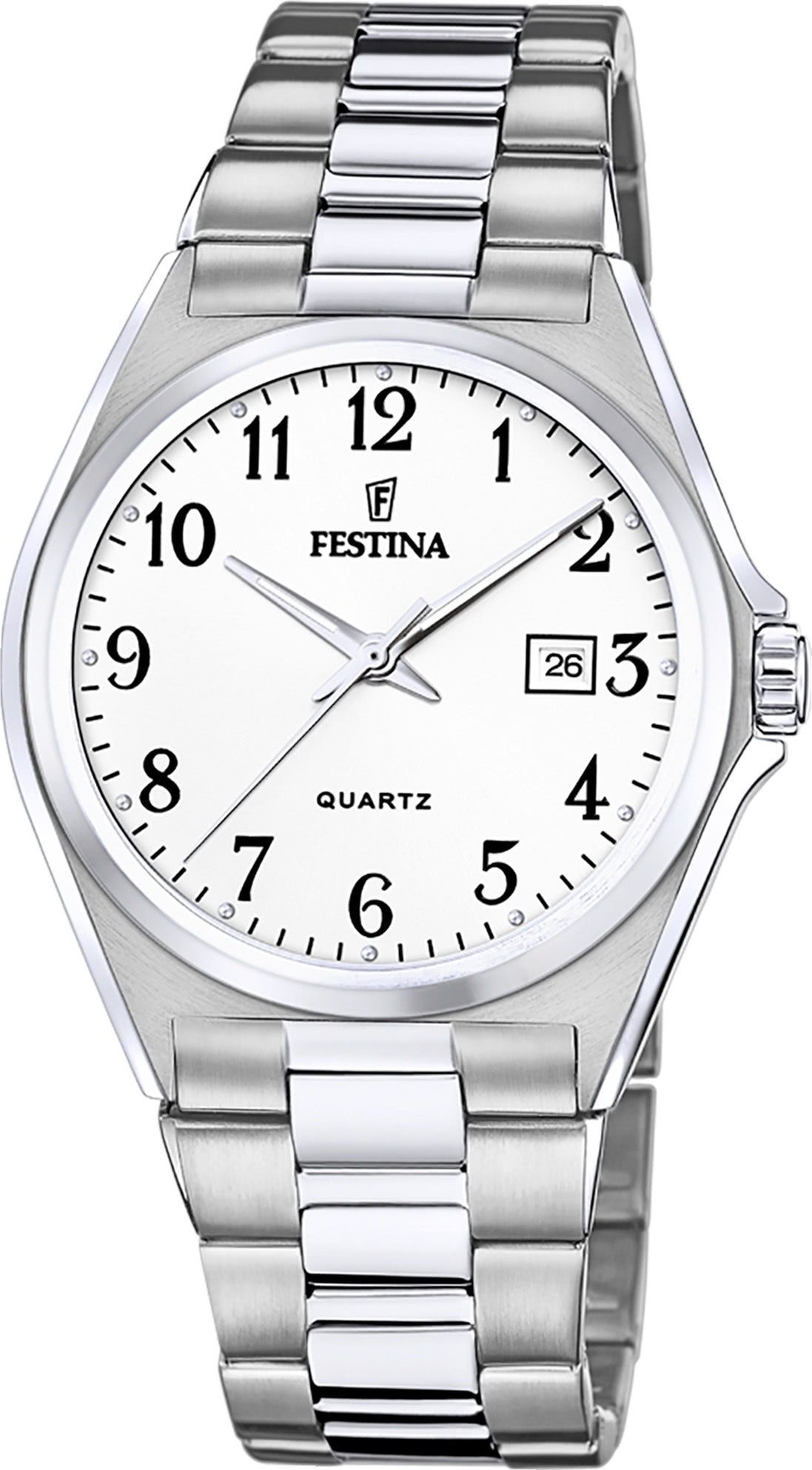 Quarzuhr Festina Herrenuhr Klassik