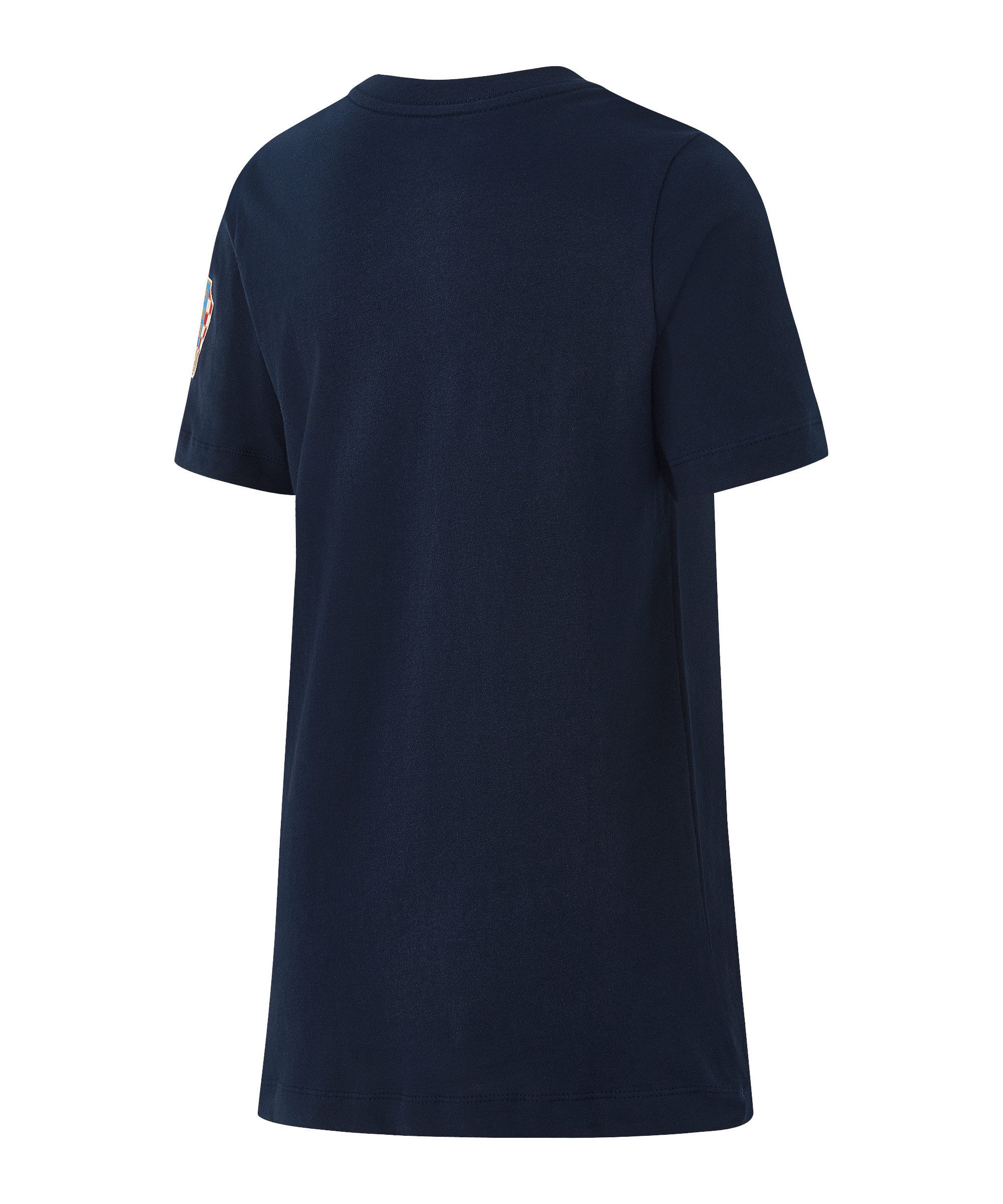 Nike T-Shirt Nike Performance HNS Kroatien Graphic T-Shirt Baumwolle