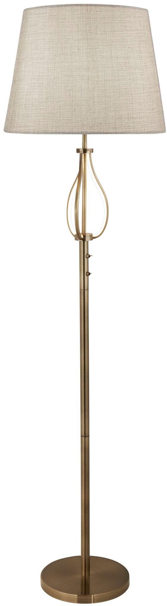 Searchlight Stehlampe Vegas Floor Lamp, Leuchtmittel wechselbar