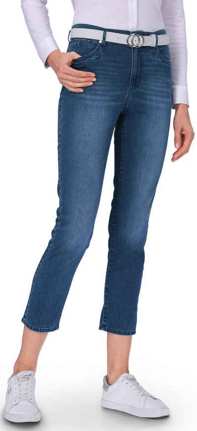 Brax 7/8-Jeans BRAX 7/8 Jeans Mary S jeansblau Slim Fit Ultra Light Denim