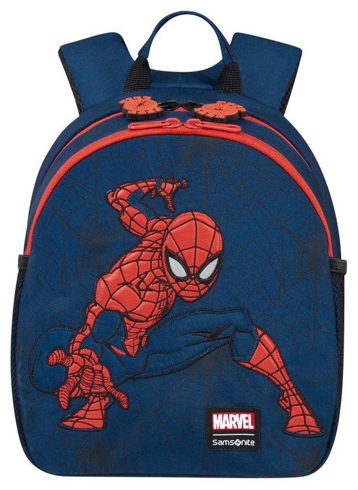 Samsonite Kinderrucksack Disney Ultimate 2.0 BP S Marvel Spiderman web, aus  recyceltem Material