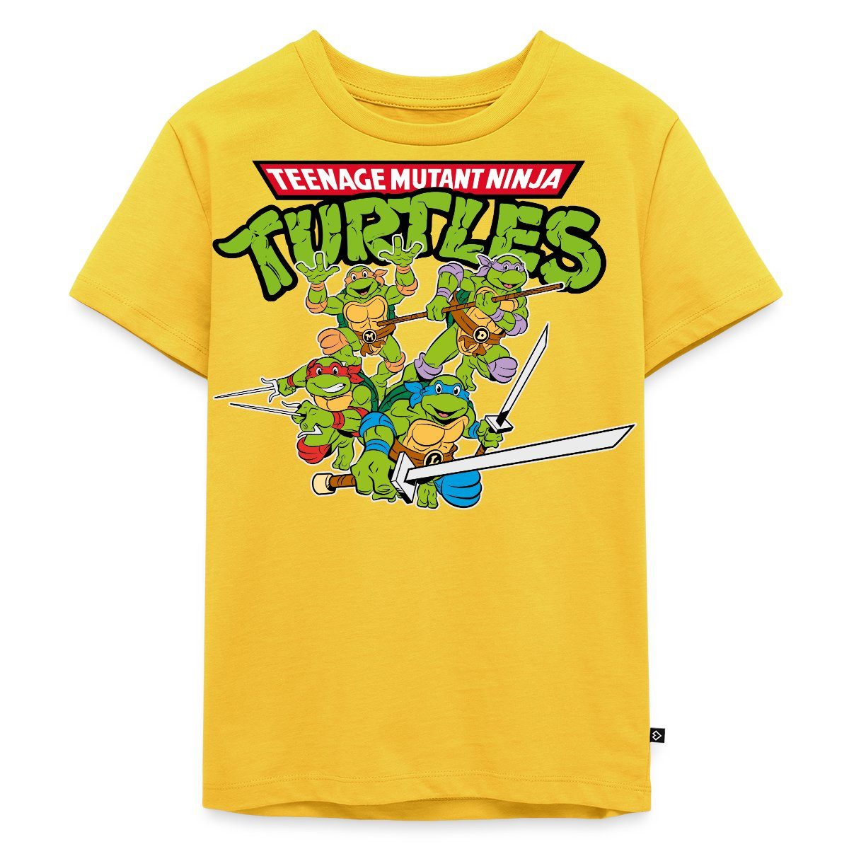 T-Shirt Teenage Mutant Ninja Turtles Logo Kinder Premium T-Shirt