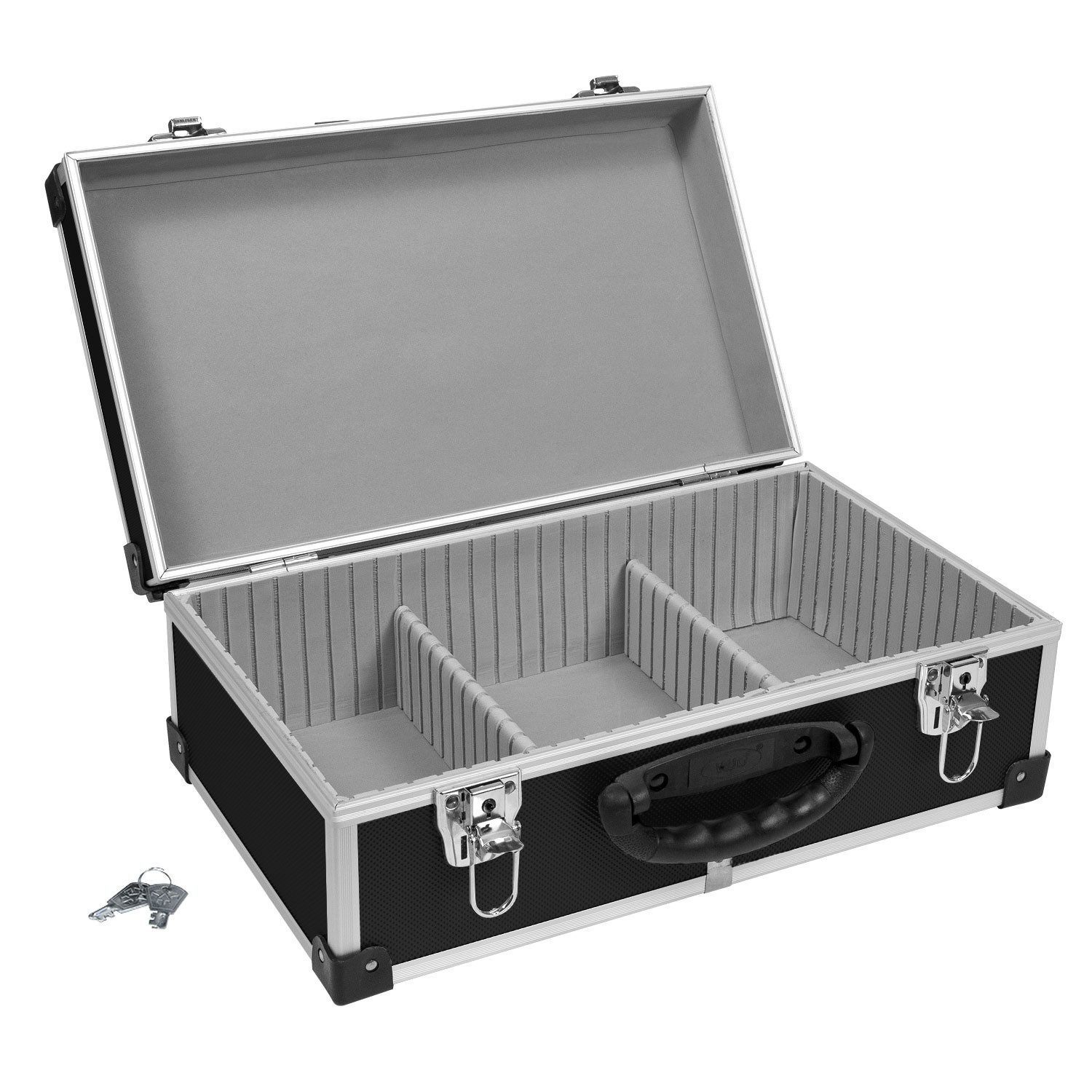 anndora Koffer CD-Koffer Alukoffer für 60 CDs, Innen mit Neopren ausgeschla günstig online kaufen