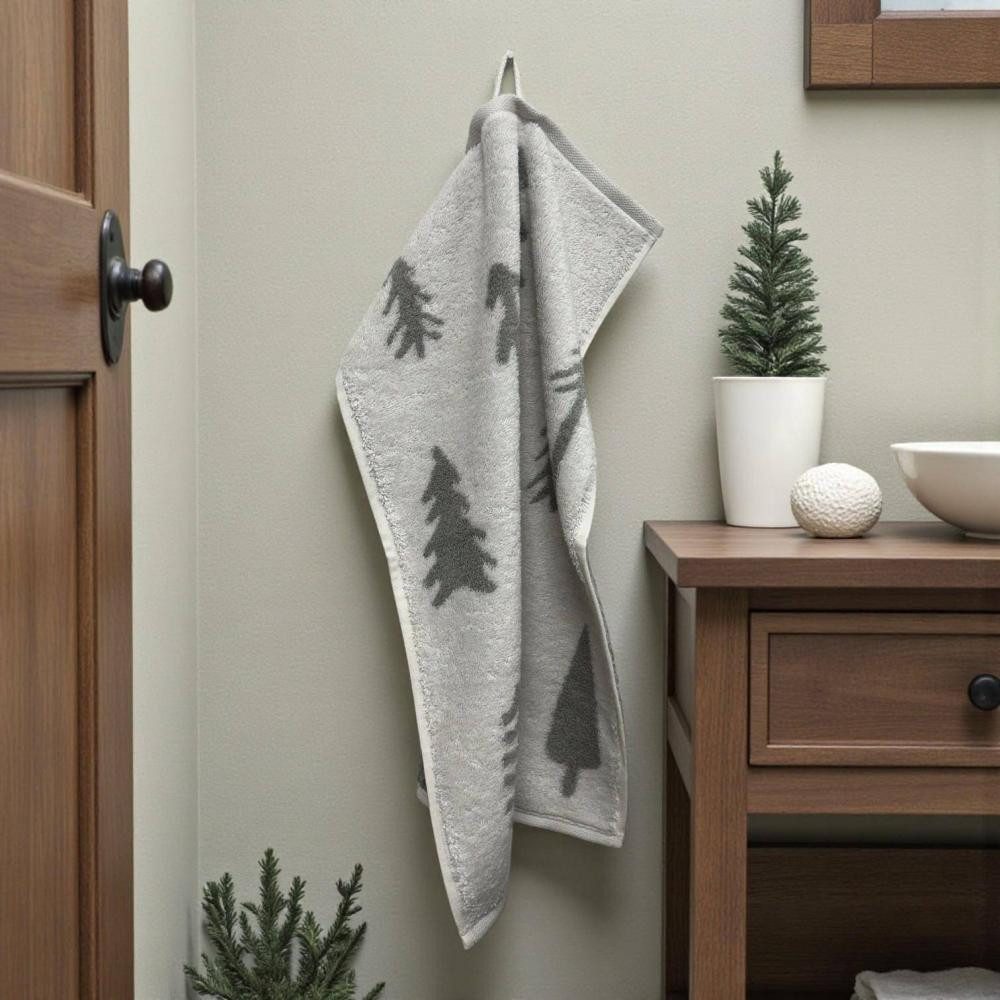 Cawö Home Gästehandtuch WINTER EDITION Tannen günstig online kaufen