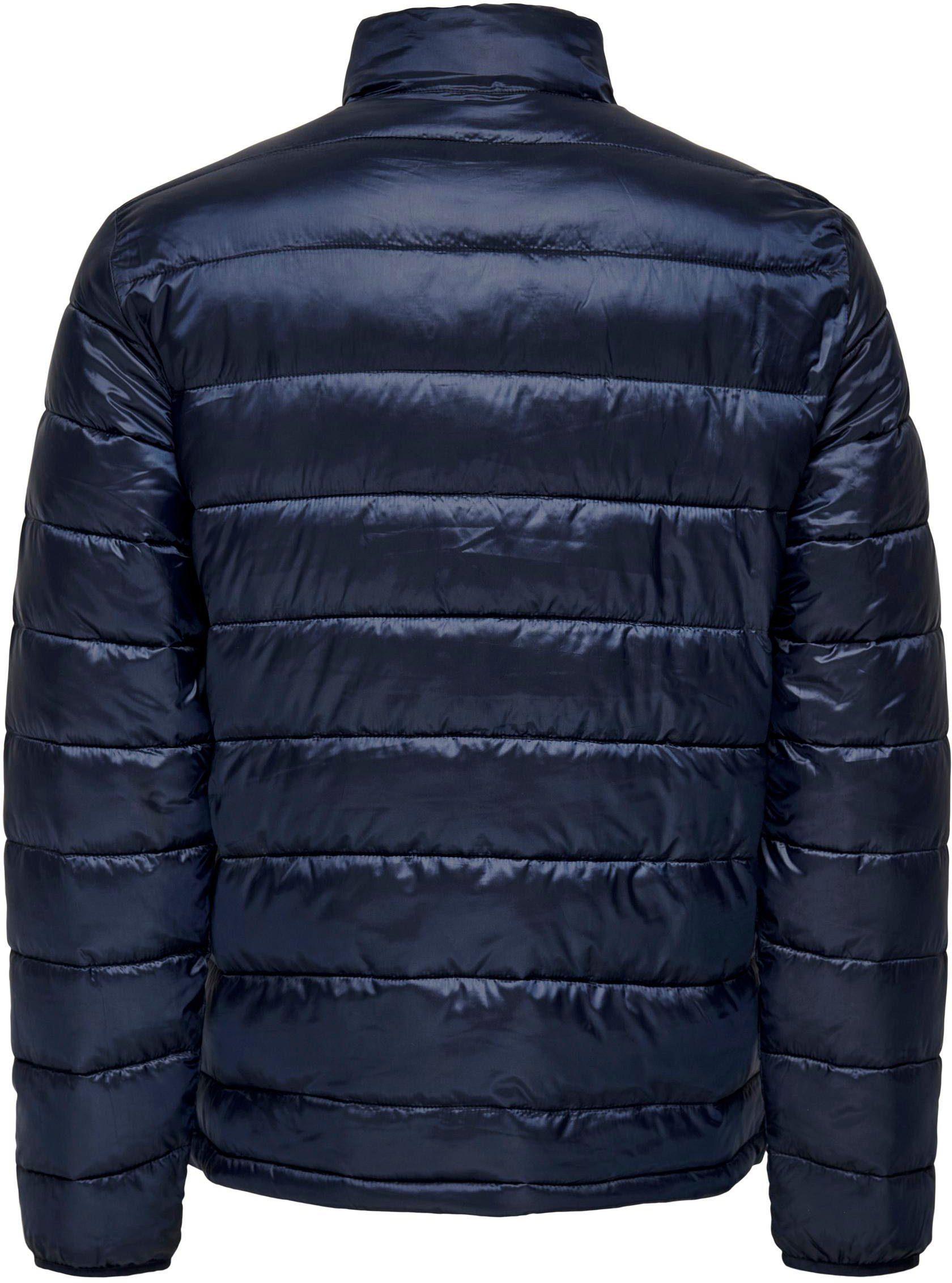 ONLY & SONS dark NOOS Steppjacke OTW navy PUFFER ONSCARVEN QUILTED