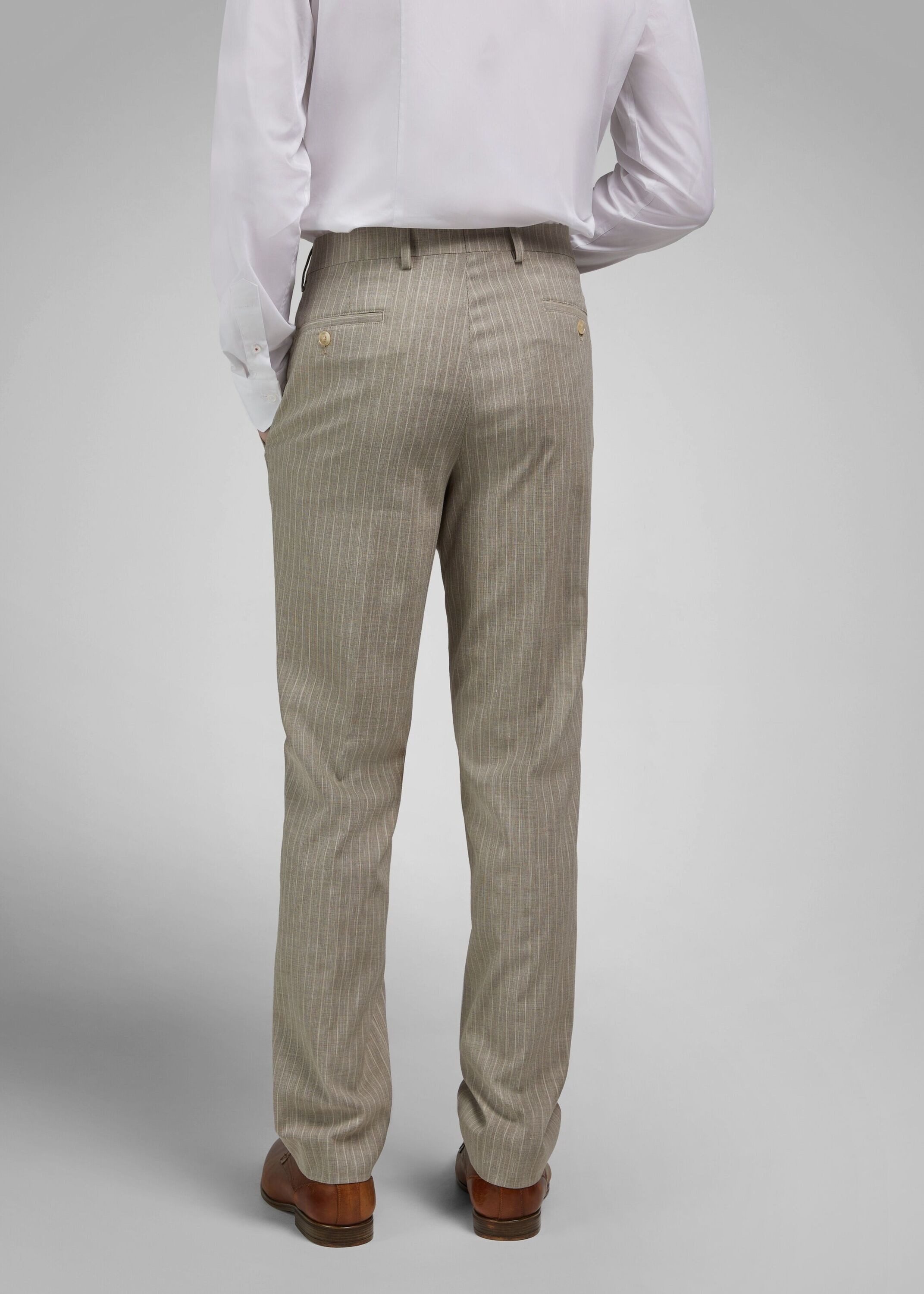 HECHTER PARIS Chinohose (1-tlg) Modern Fit Schnitt