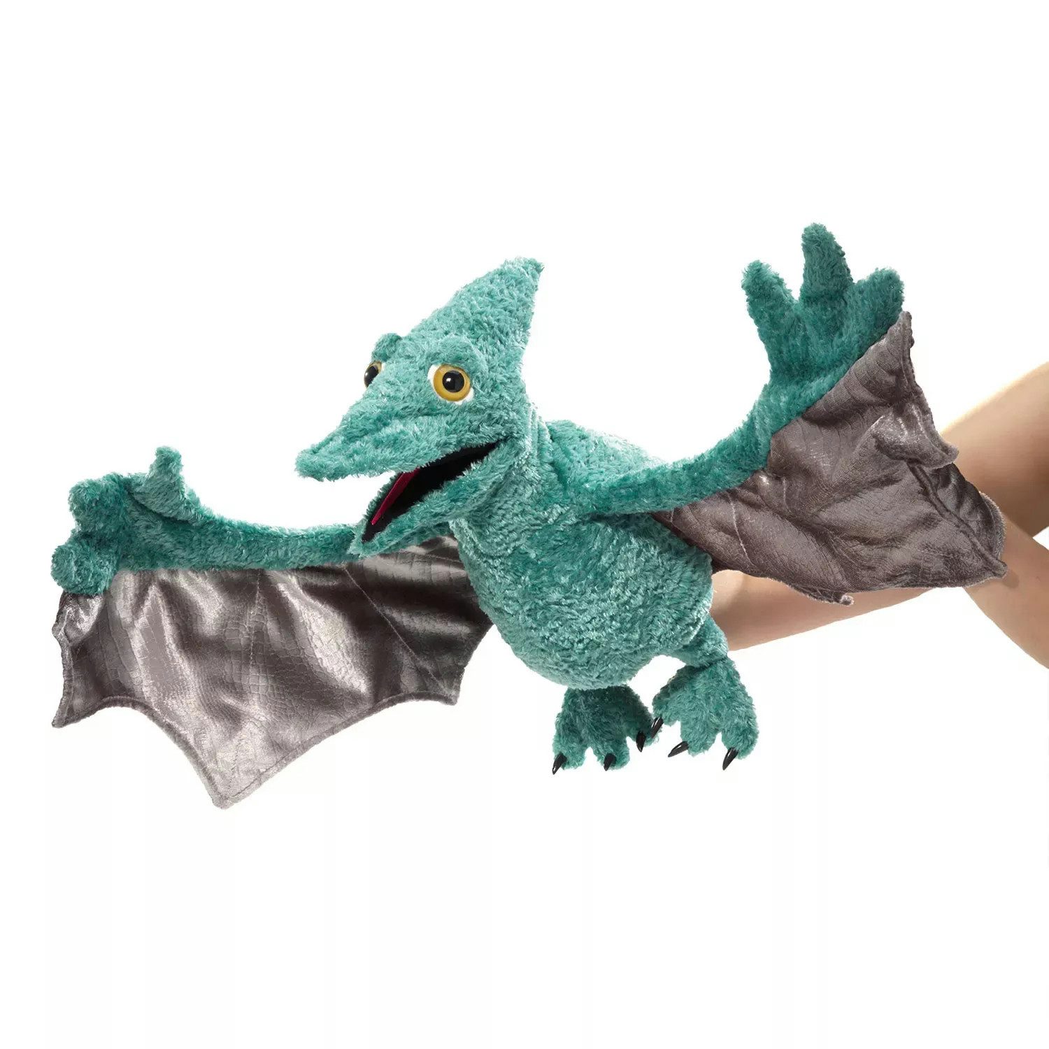 Folkmanis Handpuppen Handpuppe Folkmanis Handpuppe Saurier Flugsaurier Drache 3229 (Packung)