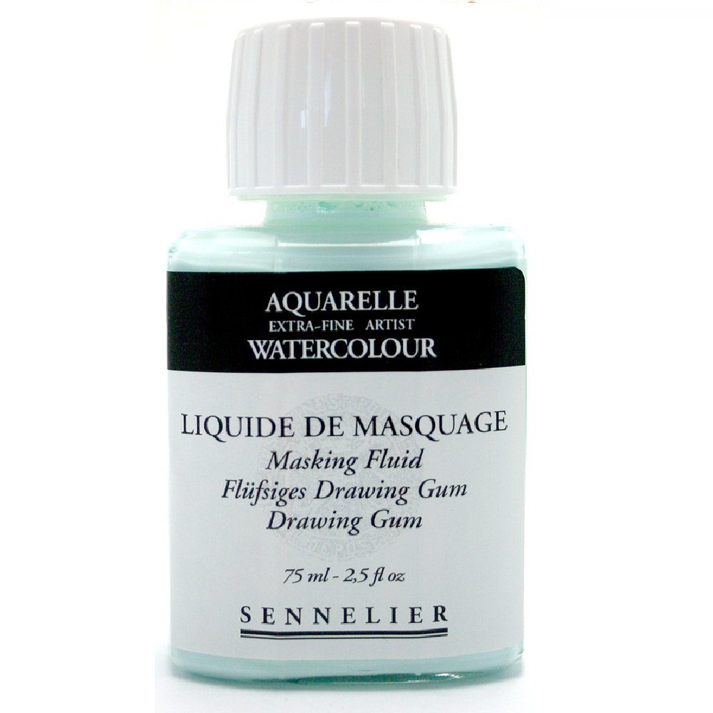 SENNELIER Aquarellfarbe Flüssiges Drawing Gum, Maskierflüssigkeit 75ml