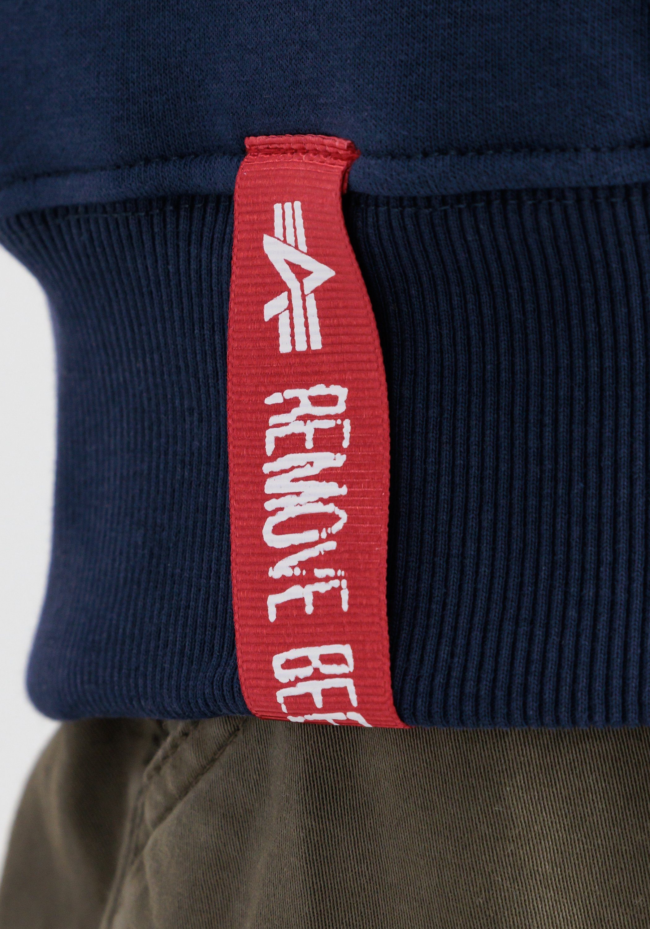 Alpha Industries Hoodie Basic Hoodie BL Rubber günstig online kaufen
