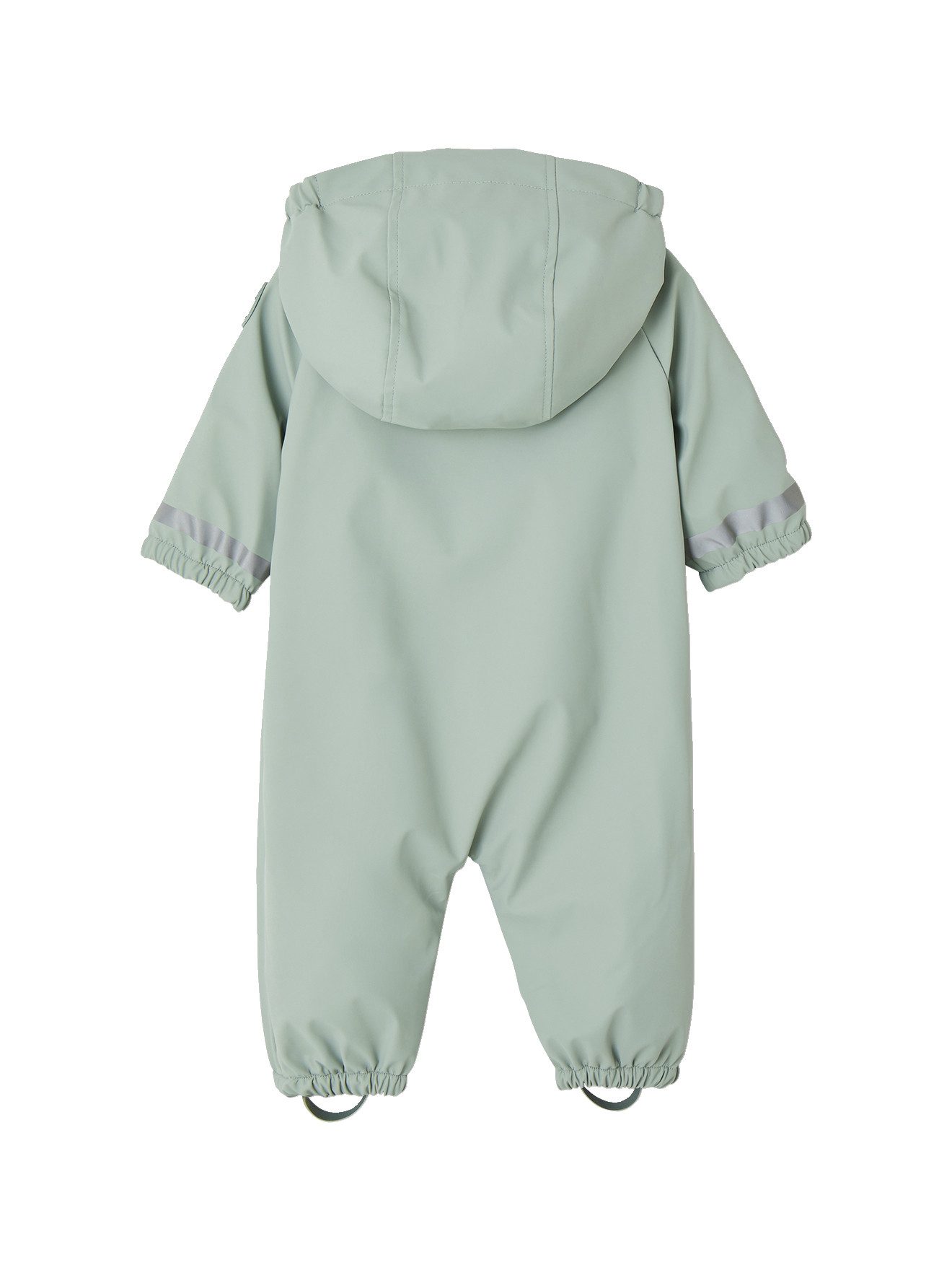 vertbaudet Overall Baby Regen-Overall mit Fleecefutter und Kapuze – Bild 2 von 5