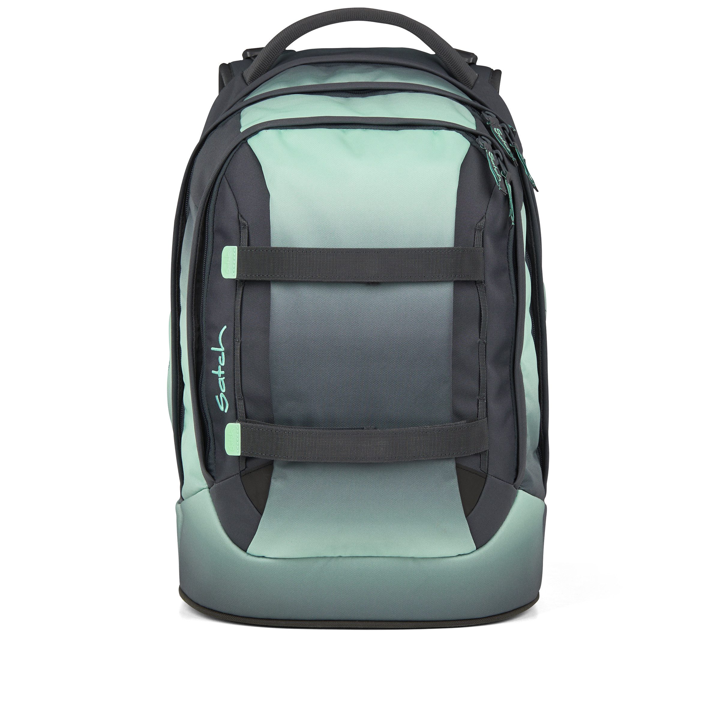 Satch Schulranzen Schulrucksack PACK Gradient Mint (1 Stück), ergonomisch, Your-Size-System: auf Körpergröße anpassbar