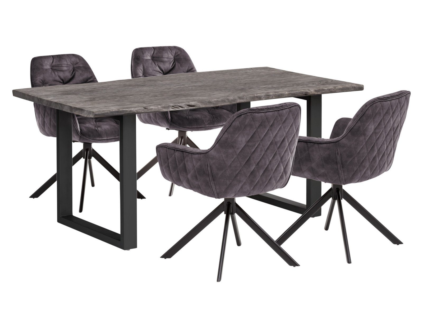massivum Esszimmerstuhl 2er Set Stuhl Carlton günstig online kaufen