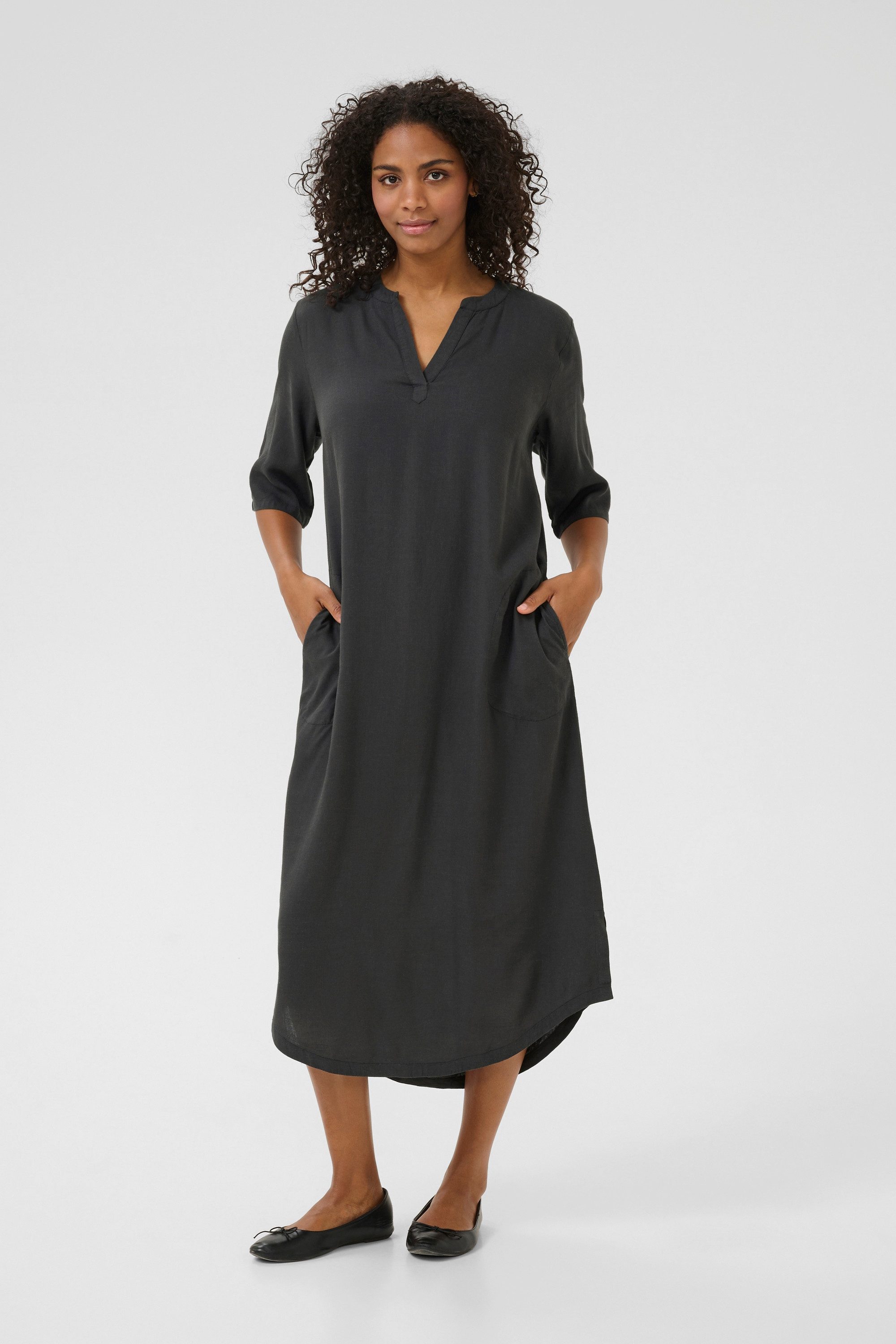 KAFFE Blusenkleid Kleid KAmilia