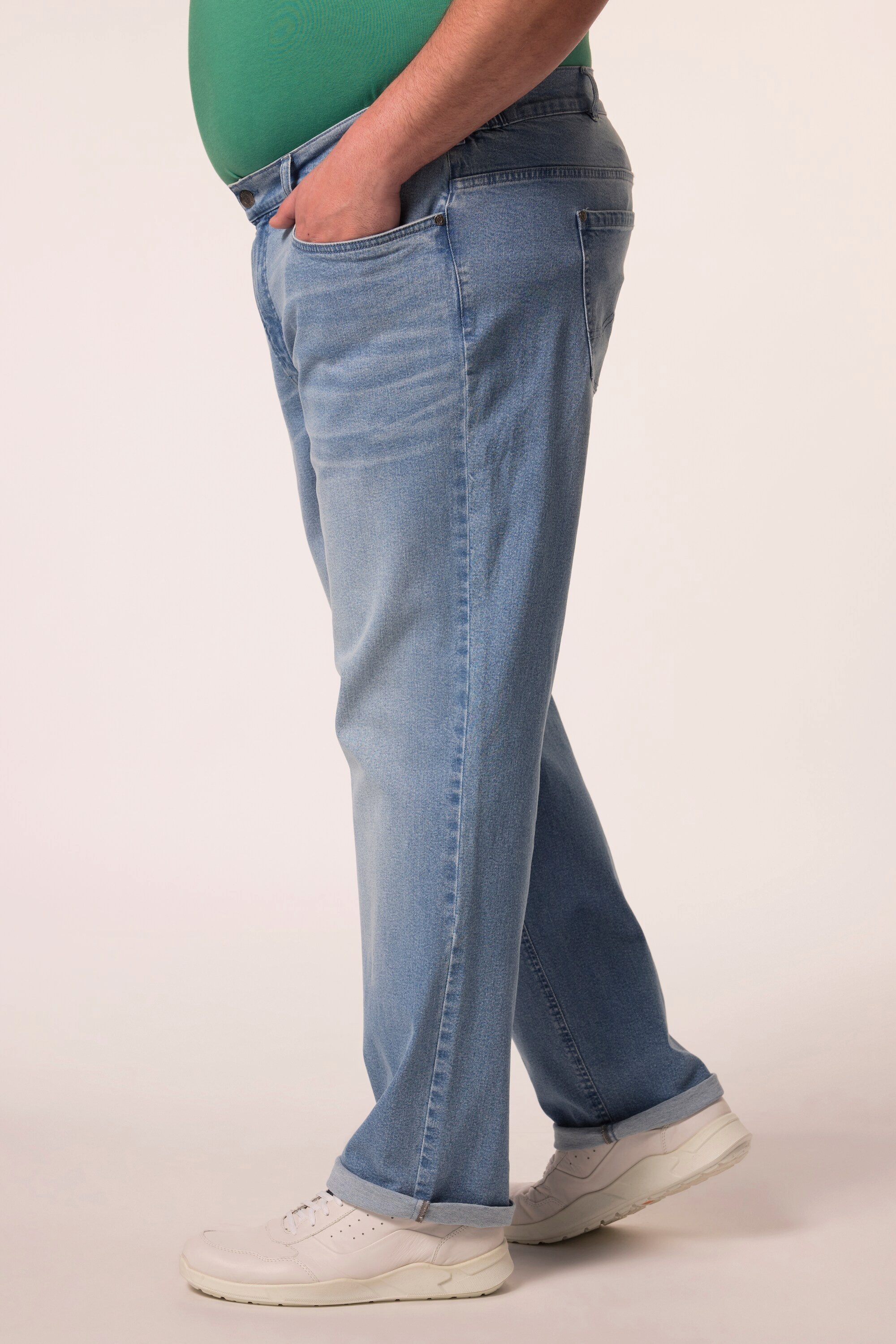 Men Plus Cargohose Jeans Denim Bauchfit Regular Fit 5-Pocket/72 – Bild 4 von 5