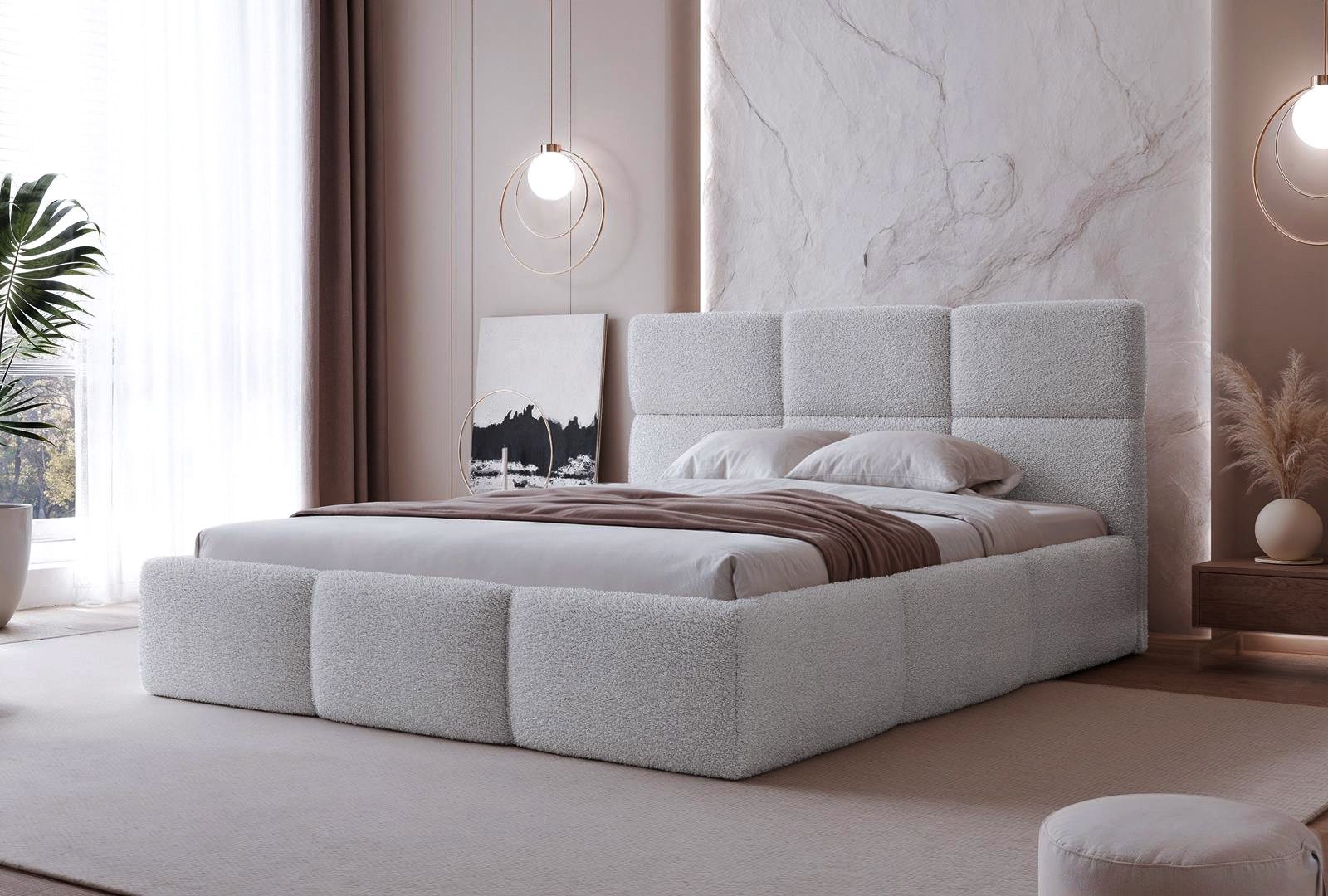 Compleo Polsterbett Elegant, Designbett, Luxus-Bett mit günstig online kaufen