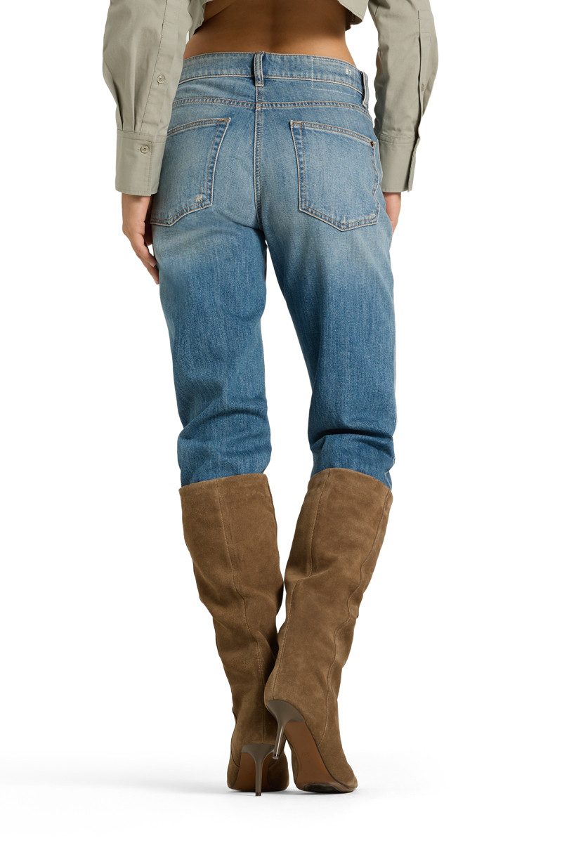 Cambio Straight-Jeans Gini long