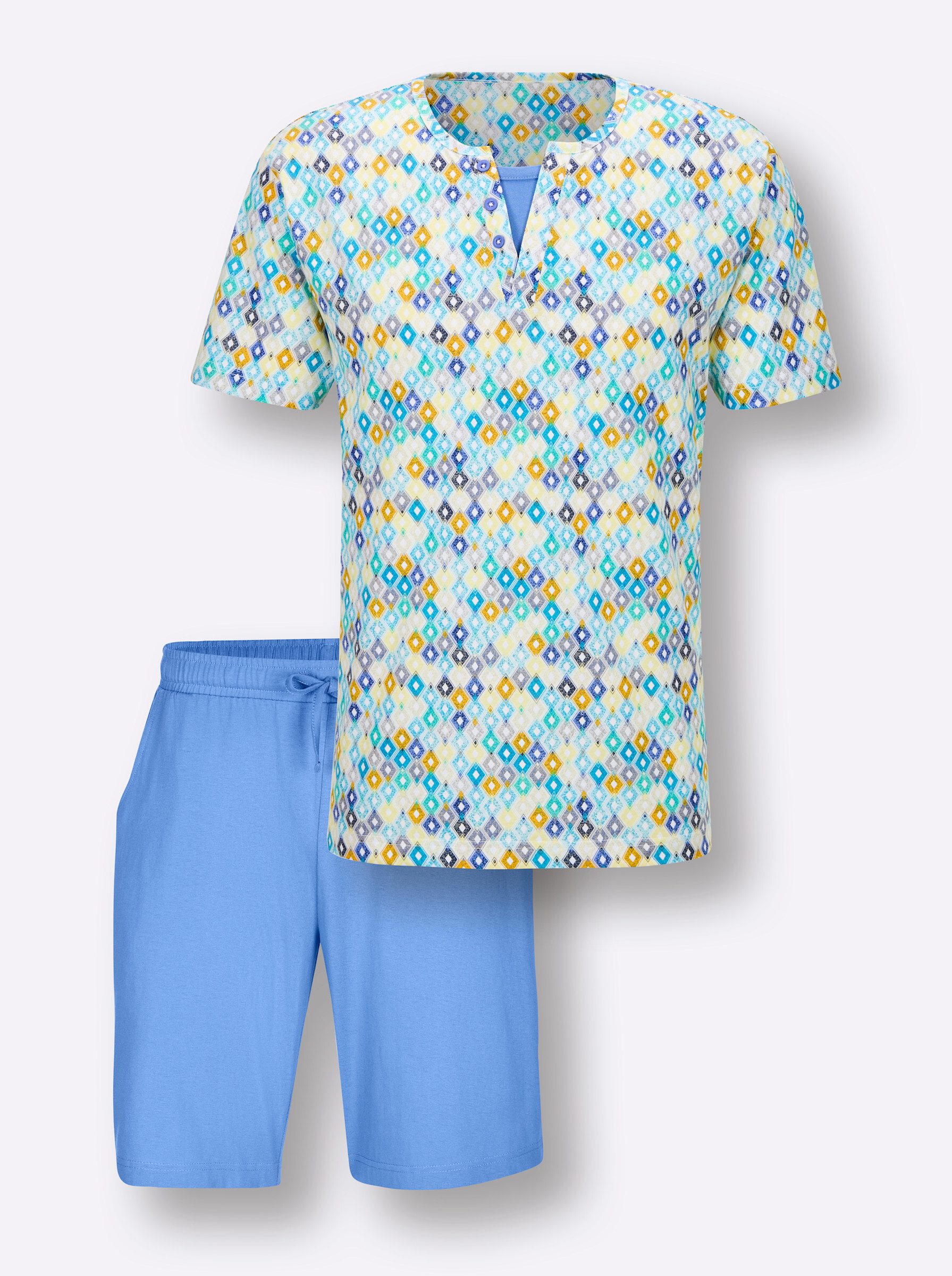 Witt Schlafanzug Shorty Kurzarm