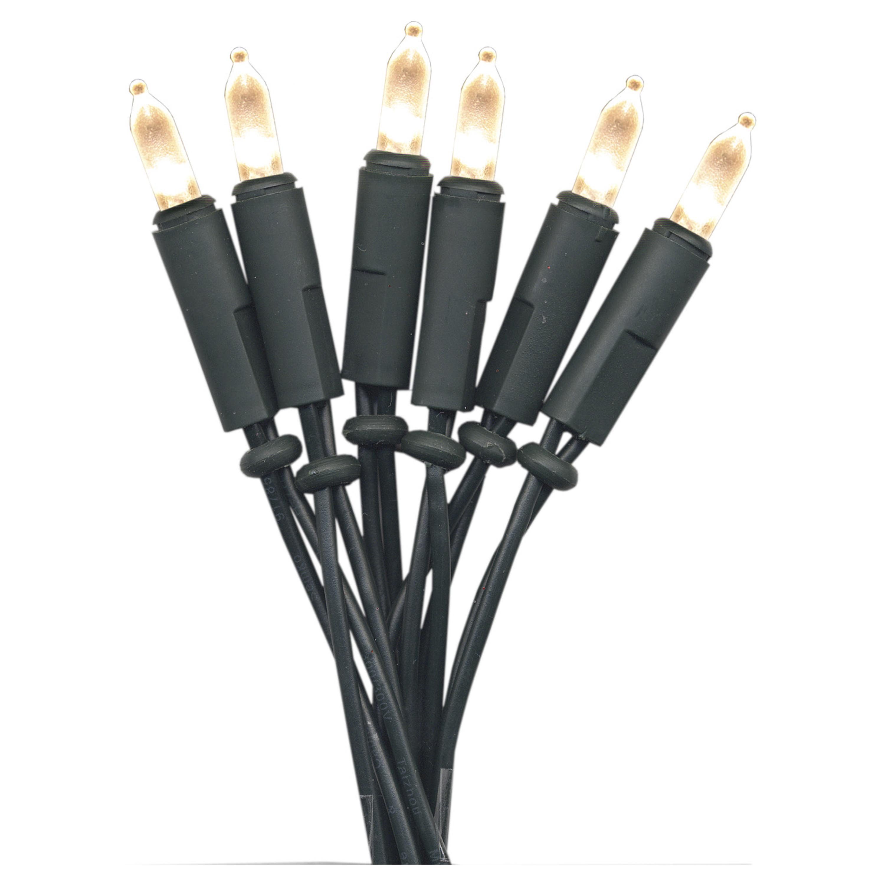 STAR TRADING LED-Lichterkette P-LED Indoor, Lichterkette,P-LED Indoor', grün, 35 P-LEDs, 5m