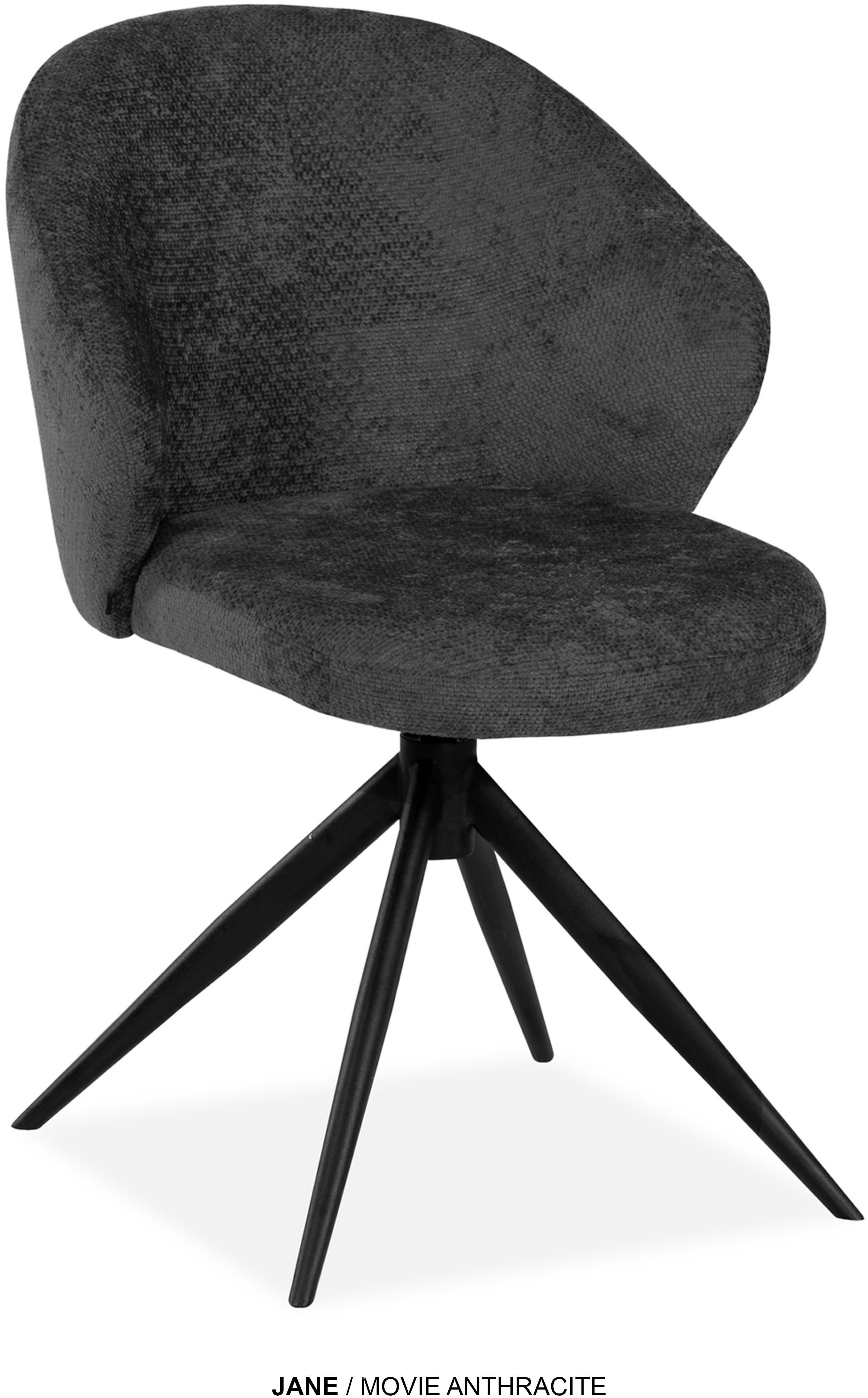 OMG Design Esszimmerstuhl Jane (Set, 1 St), Drehstuhl mit auto-return, Schalenstuhl