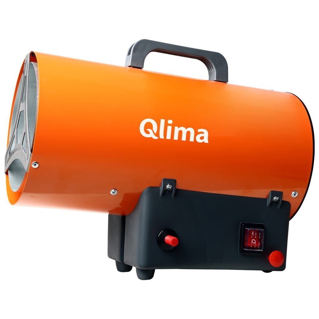 Outlet-Fachgeschäft Qlima Heizlüfter Gasheizgebläse GFA 1010 Orange 25W