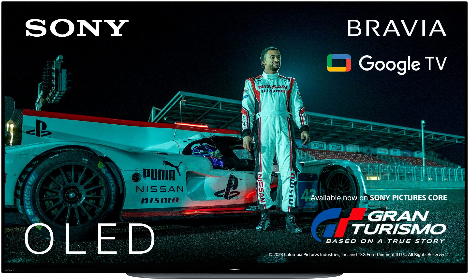 Sony XR-48A90K OLED-Fernseher (121 cm/48 Zoll, 4K Ultra HD, Google TV, Smart-TV, BRAVIA CORE, Perfekt für Playstation 5)