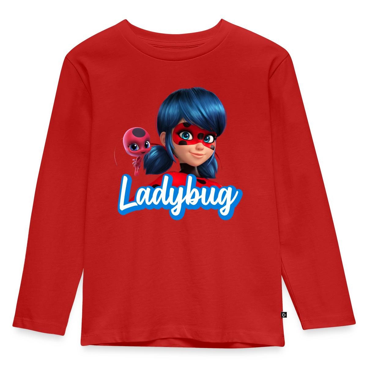T-Shirt Miraculous Ladybug Tikki Kinder Premium Langarmshirt
