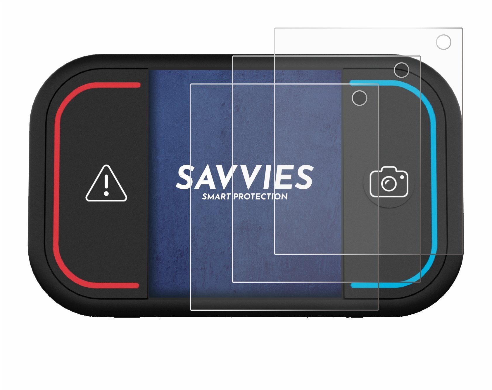 Savvies Schutzfolie für Saphe Drive Mini, Displayschutzfolie, 6 Stück,  Folie klar