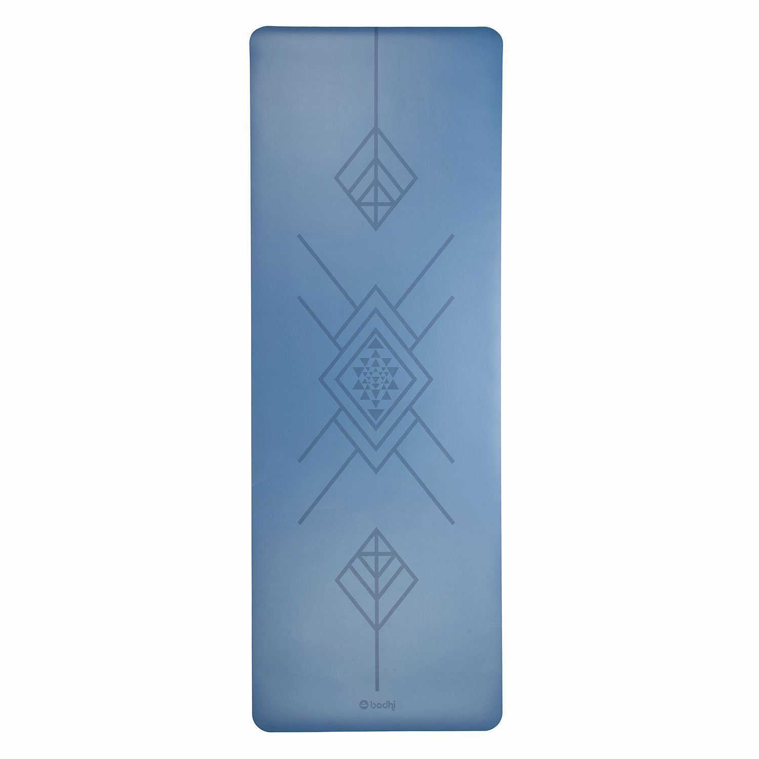 bodhi Yogamatte Design Yogamatte PHOENIX Mat, blau mit Tribalign