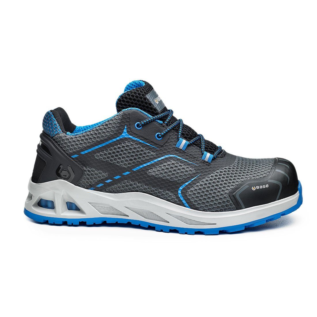 Base Footwear Sicherheitsschuhe KAPTIV B1004 S1P ALU-Kappe Sicherheitsschuh rutschhemmend, hitzebeständig, atmungsaktiv, Aluminium-Schutzkappe