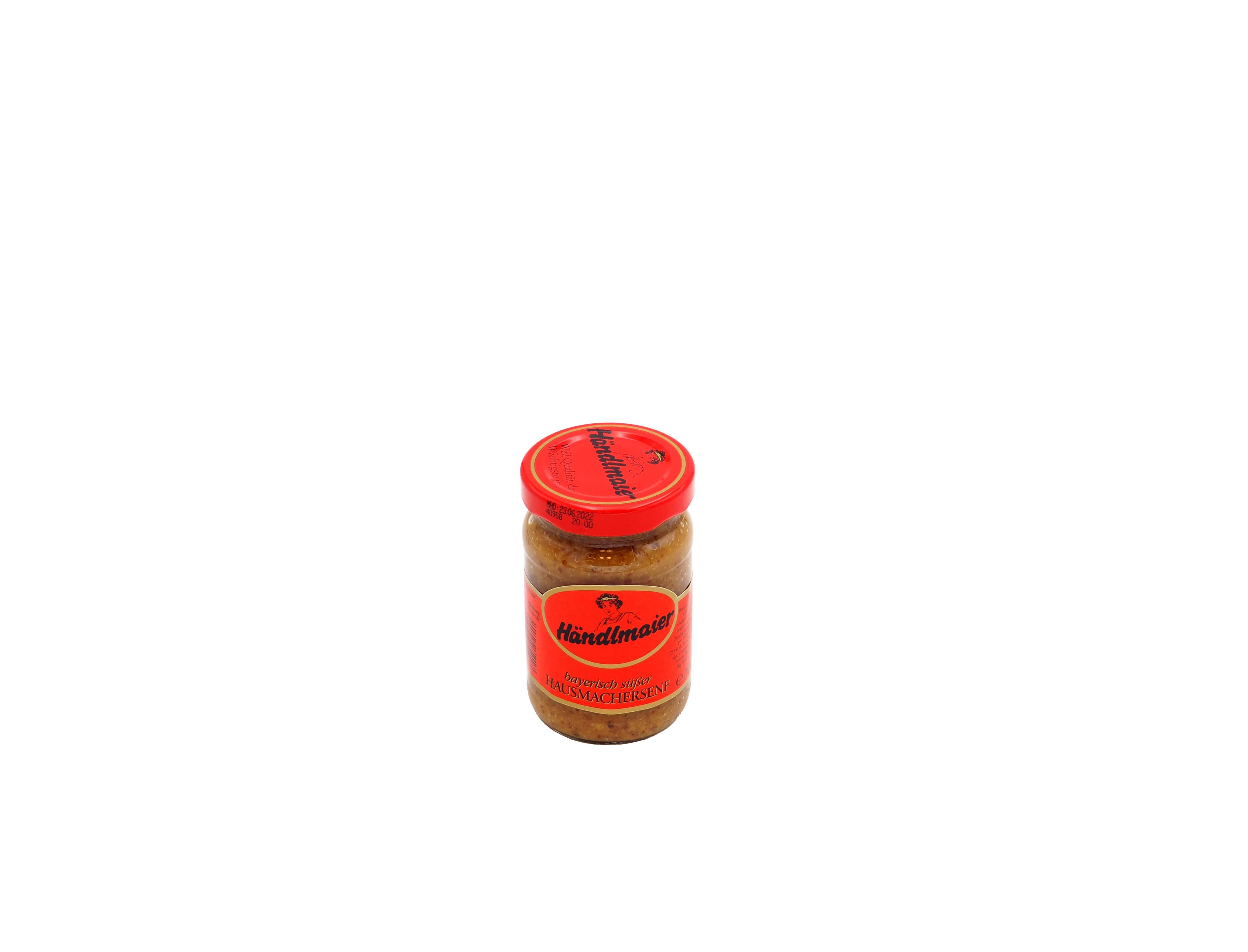 Händlmaier Saucen Süßer Hausmachersenf – 20 × 100 ml Glas