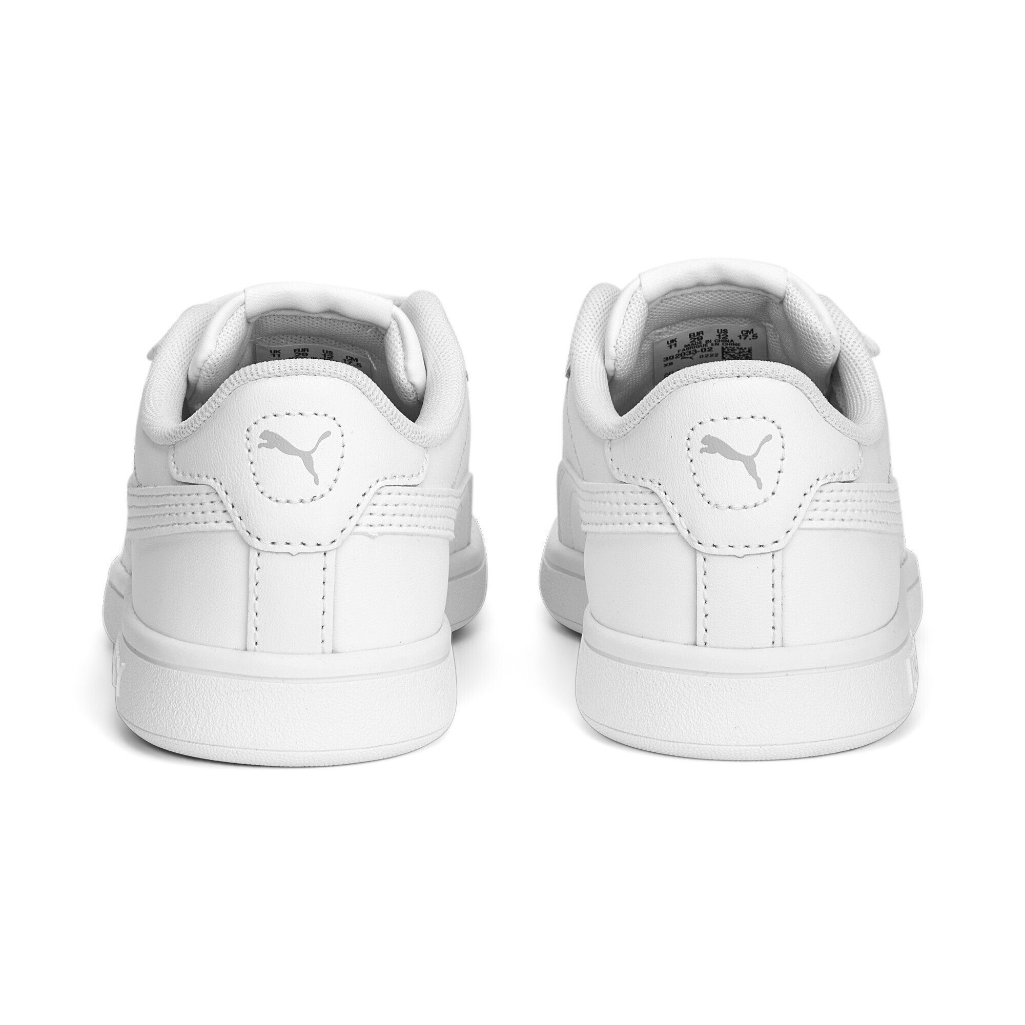 PUMA Smash 3.0 Leather White Sneakers Gray Cool Sneaker Light