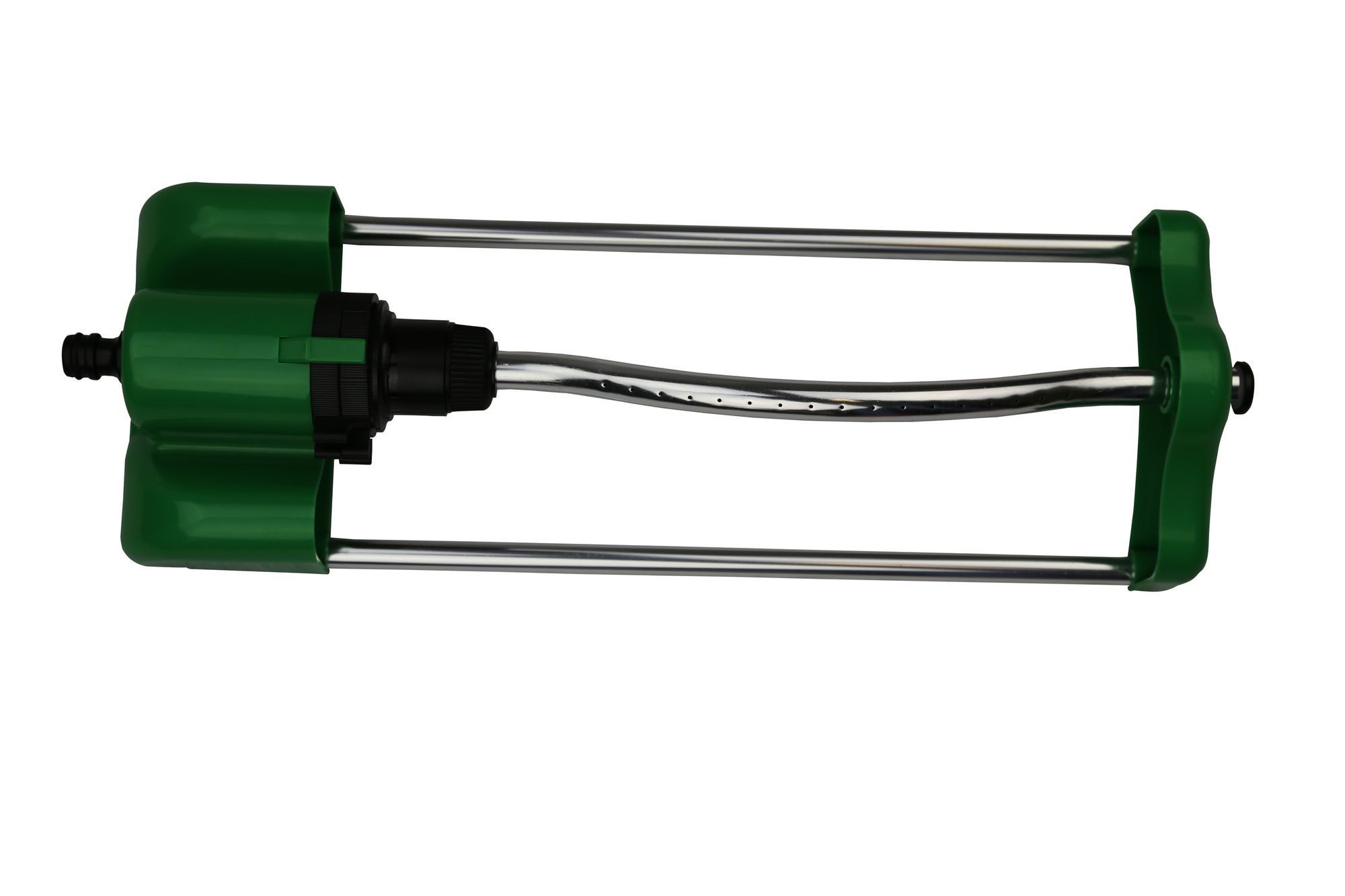 Jardinion Bewässerungssystem Sprinkler Rasensprenger, (41 x 14 x 8.5cm, 1-tlg), Beregnung Schwenkregner Bewässerungssystem Grün, Gartensprenger