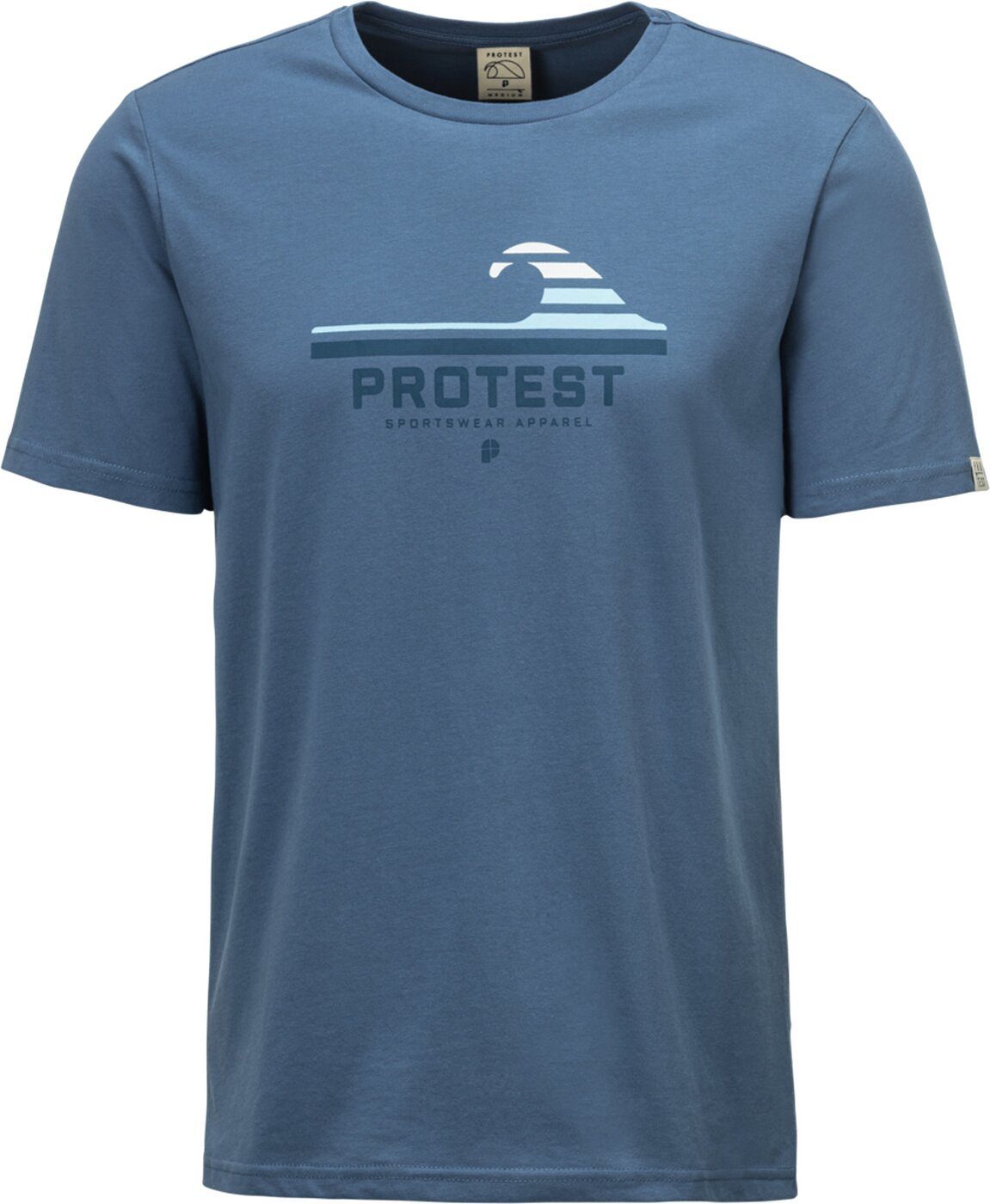 Protest Kurzarmshirt PRTWOLF RIVER BLUE t-shirt