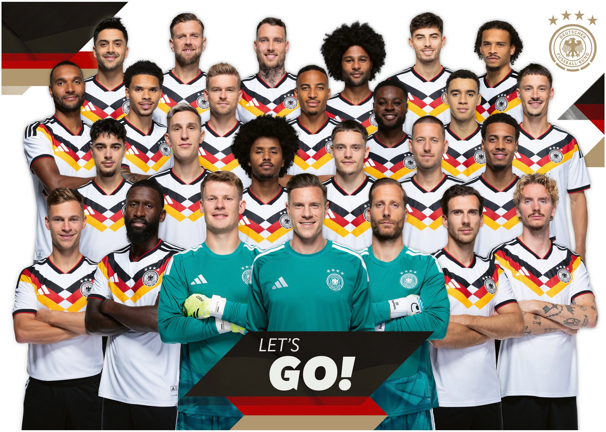 Ravensburger Puzzle DFB Nationalmannschaft Fußball-WM 2026, 1000 Puzzleteile, Made in Germany
