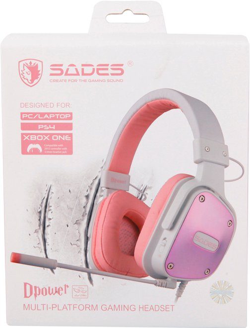 Sades Dpower SA-722 Gaming-Headset (Kompatibel One, Switch) mit Xbox X/S PS4, Series Xbox Nintendo und PS5