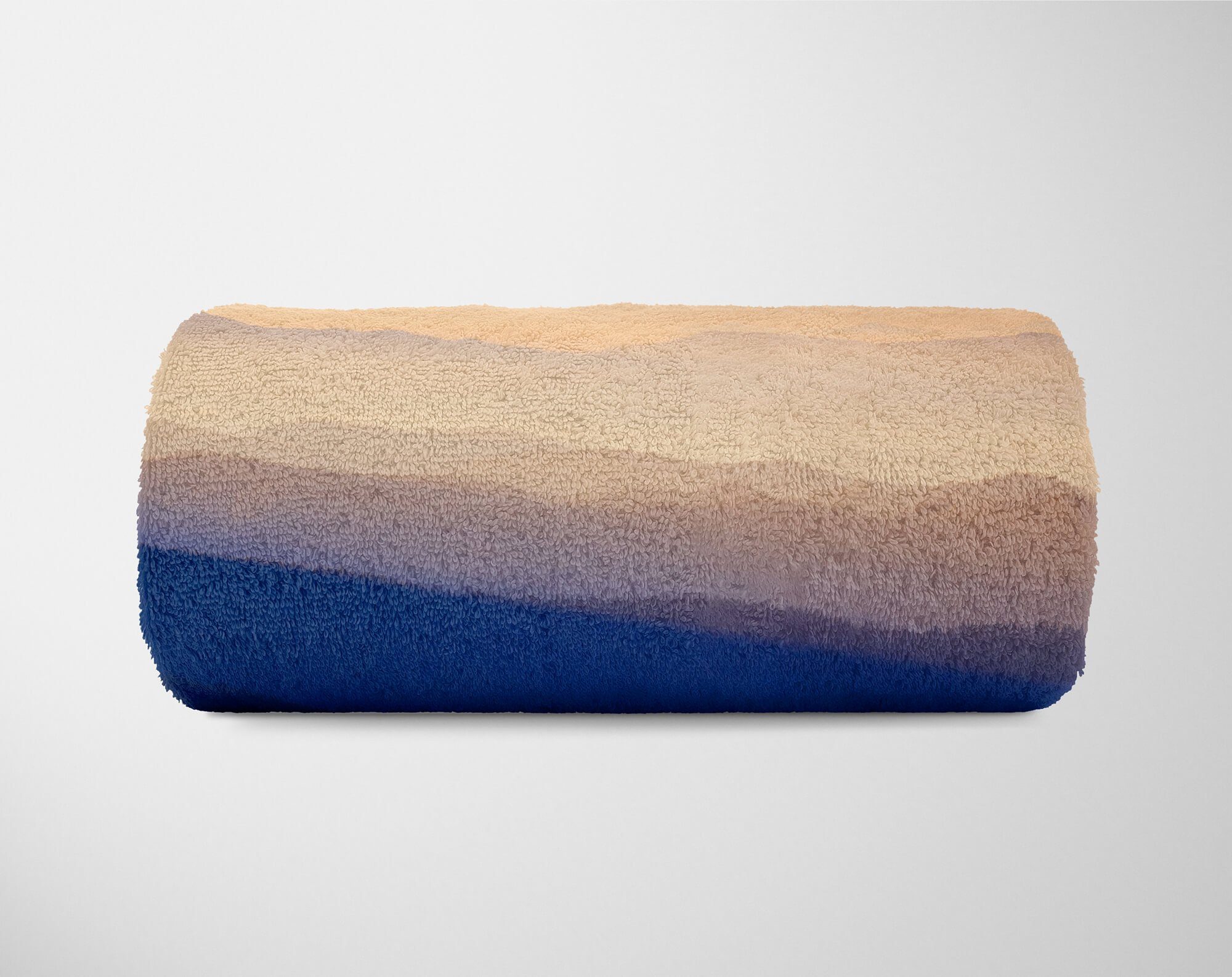 Handtuch Handtuch Art mit Baumwolle-Polyester-Mix Sinus Fotomotiv Natur, Kuscheldecke Saunatuch Handtücher Bergkette (1-St), Friedlich Strandhandtuch