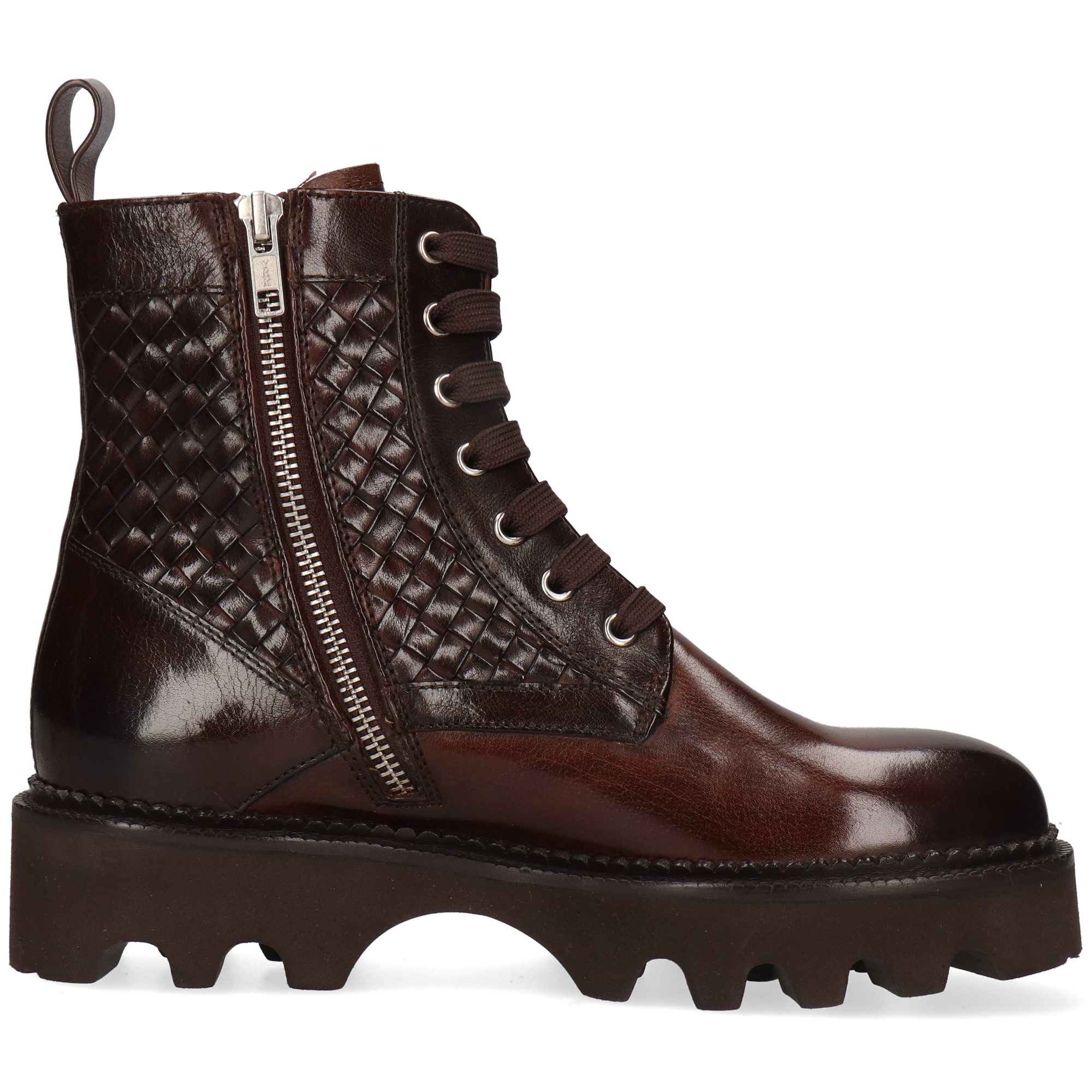 Melvin & Hamilton Maria 18 Leder-Schnürstiefeletten,Geflochtene Schuhe für günstig online kaufen