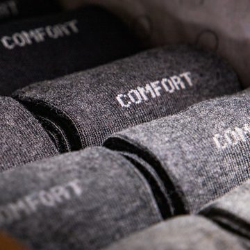 OCCULTO Businesssocken Herren Komfort Socken 10er Pack (Modell: Philipp) (10-Paar)