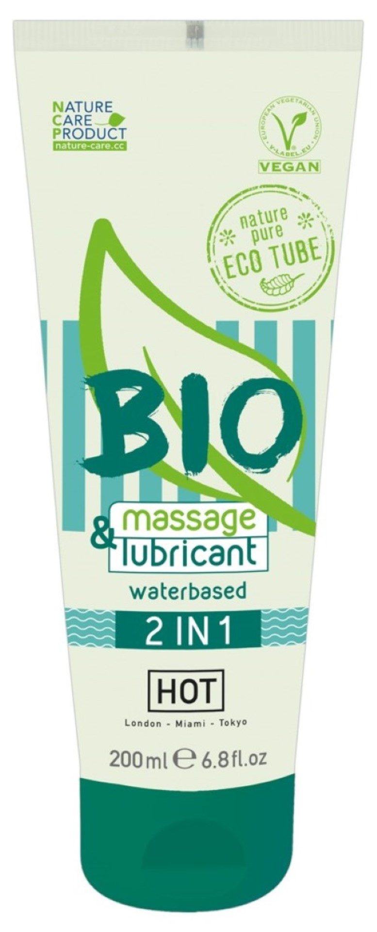 Gleitgel 200 ml - HOT - BIO waterbased 2in1 200 ml