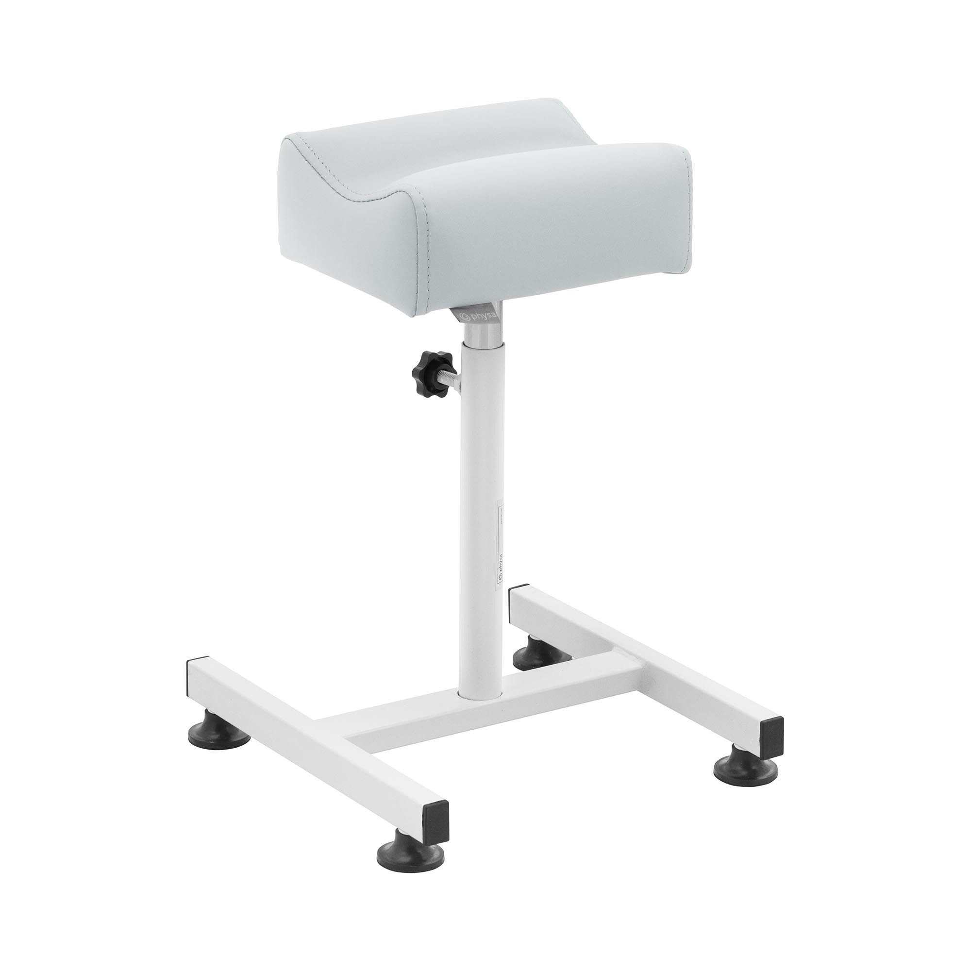 Physa Fußstütze Beinstütze Fußpflege Beinauflage Табуретки 24 x 22 cm Pistazie 80 kg, Hellgrau