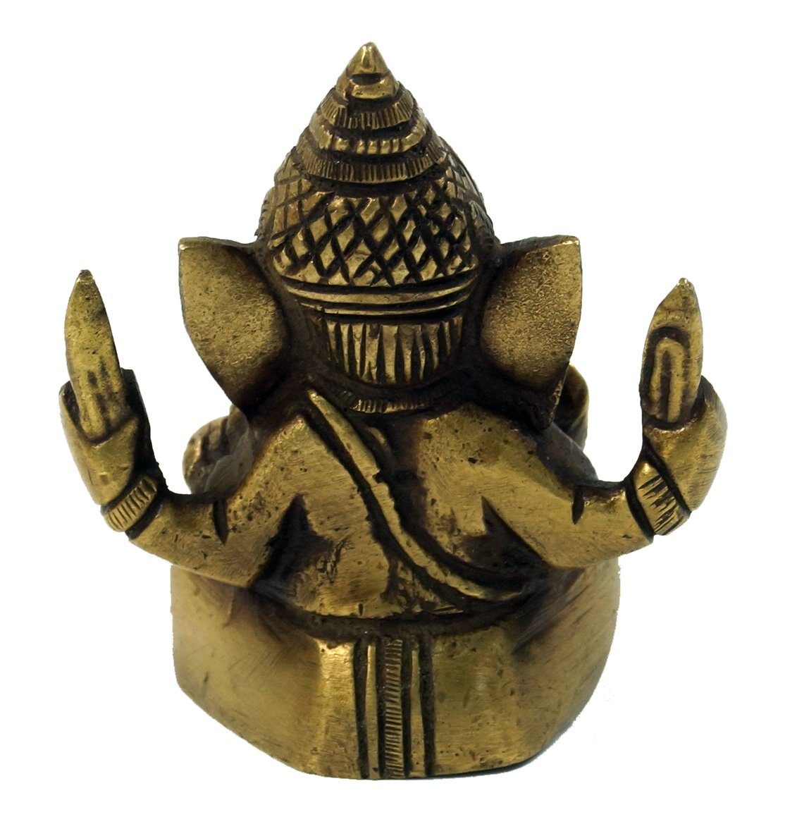 9 Ganesha Motiv - Guru-Shop cm Messingfigur Statue7 Dekofigur