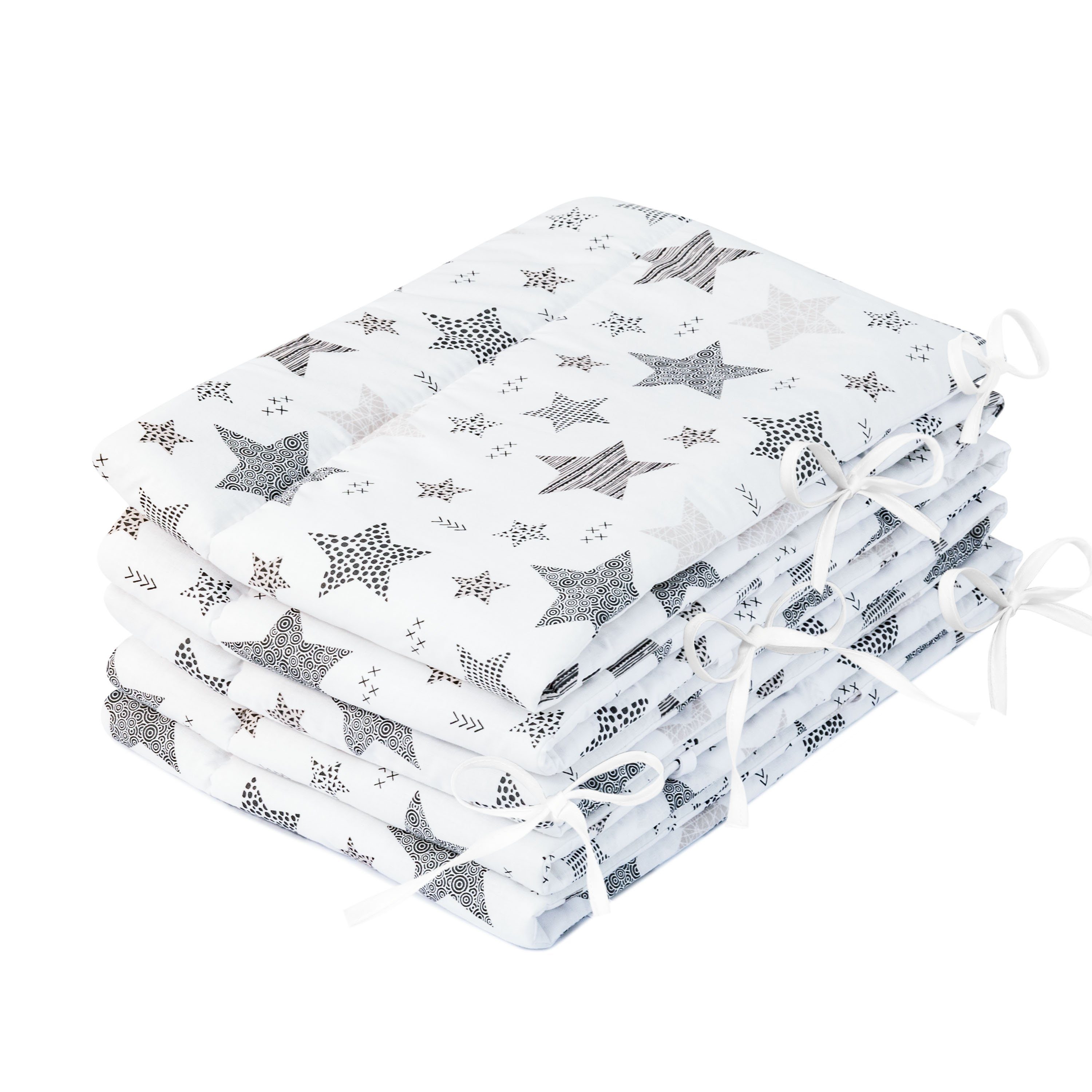 Amilian Bettnestchen Bettumrandung (Made in EU) 420x30 cm - für Babybett 14 günstig online kaufen