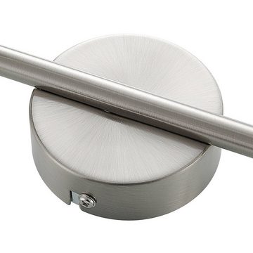 ELC European Lighting Circle LED Einbaustrahler Farida, dimmbar, Leuchtmittel nicht inklusive, Modern, Metall, Stahl, nickel, chrom, 4 flammig, GU10, Deckenleuchte